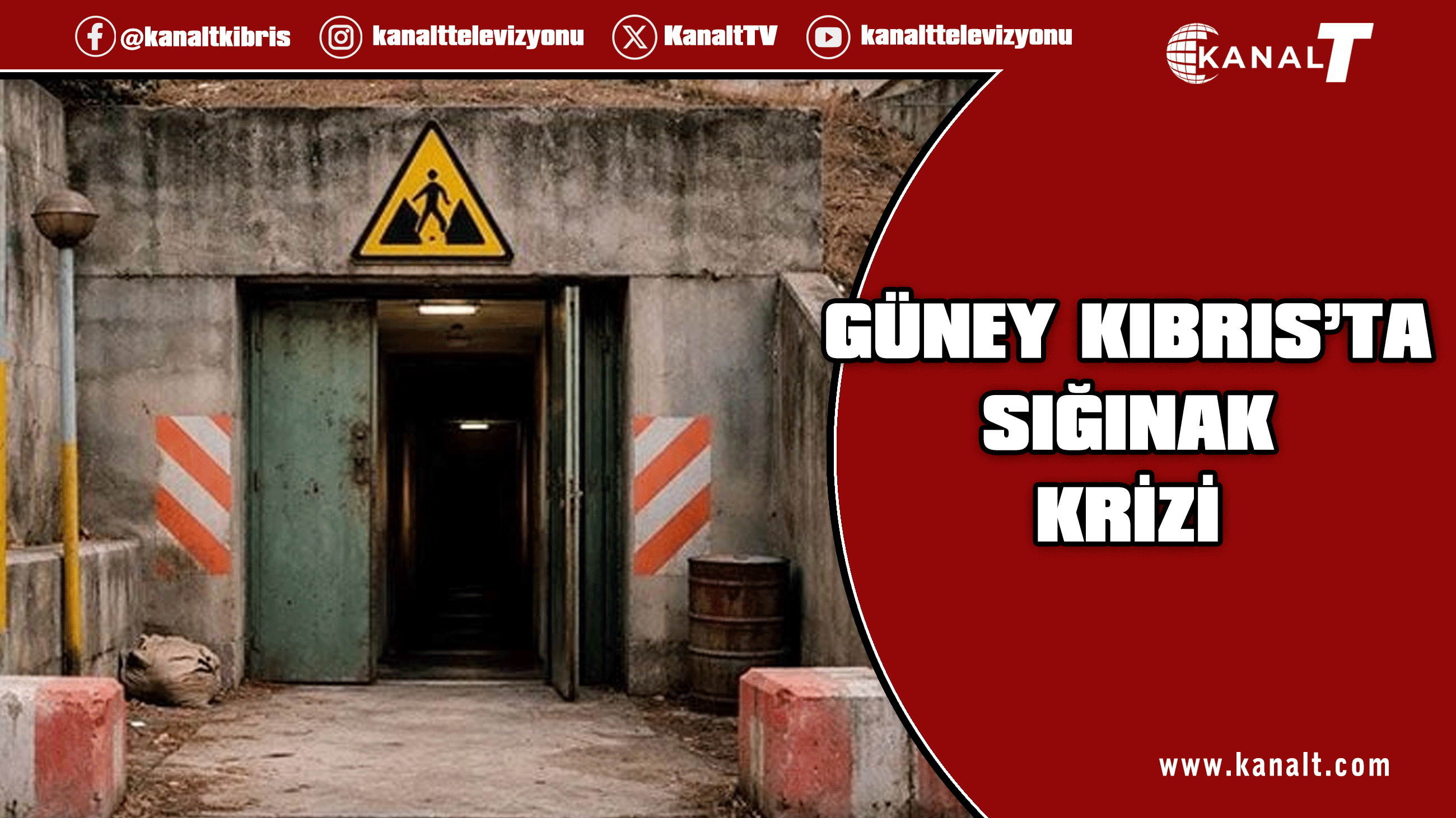 Güney Kıbrıs’ta sığınak krizi: Nüfusun yarısından fazlası korunmasız