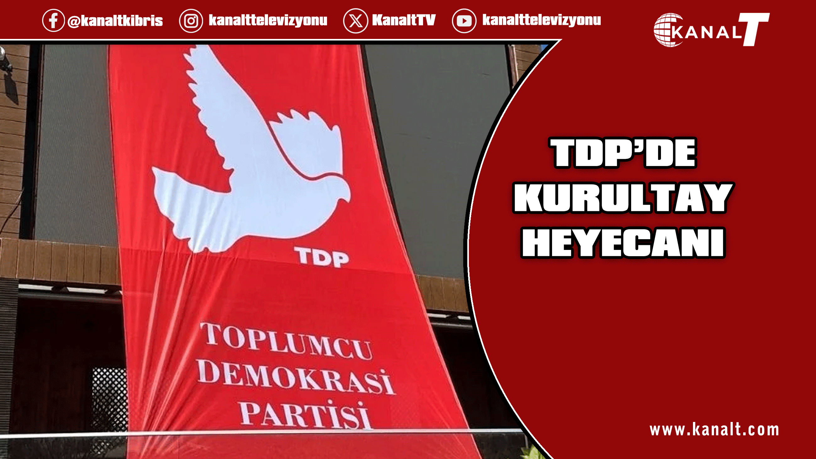 Toplumcu Demokrasi Partisi, 9'uncu Olağan Kurultayı’nı gerçekleştiriyor