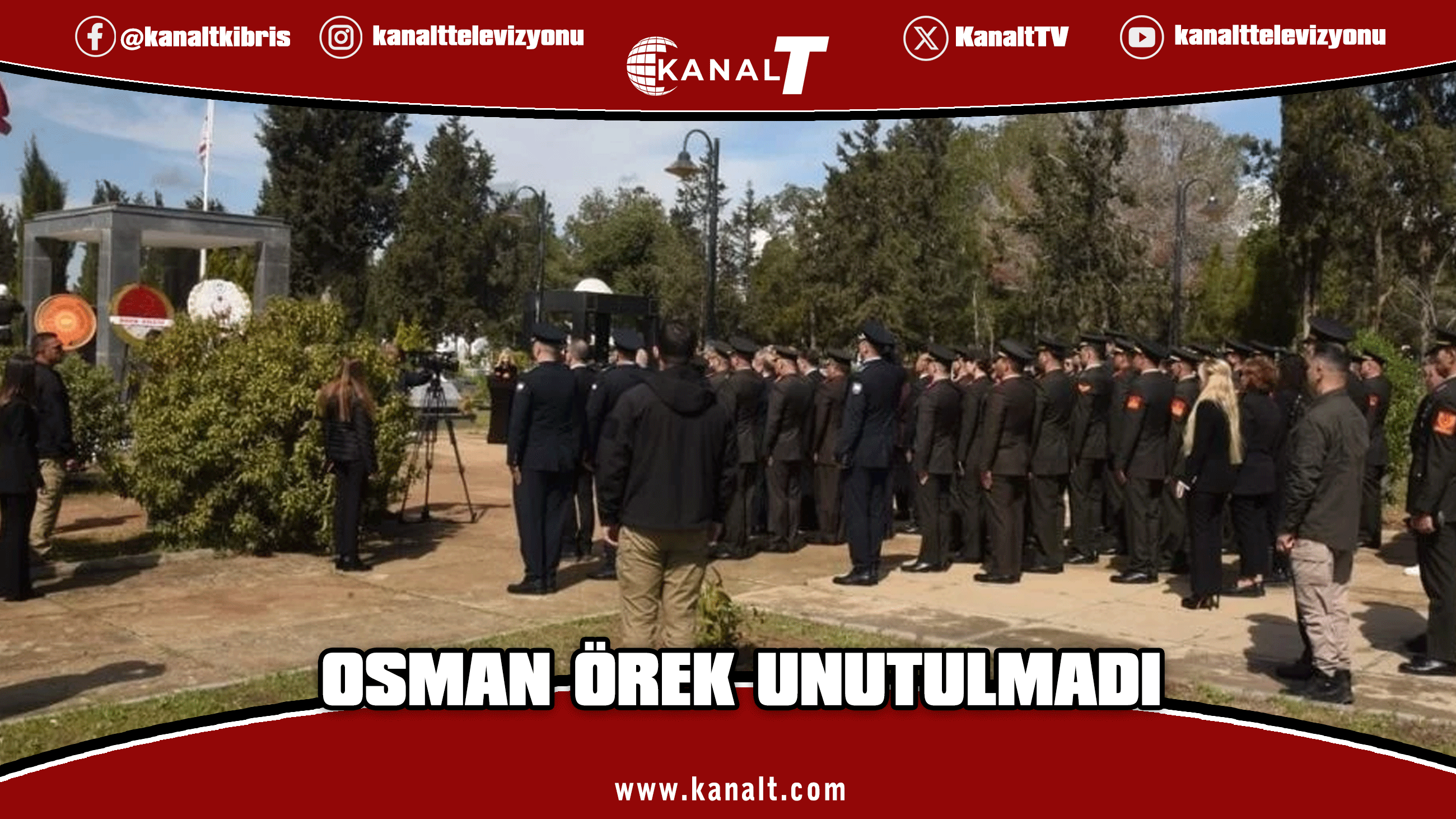 Kıbrıs Türk Federe Devleti Başbakanı Osman Örek, ölümünün 27’nci yıl dönümünde törenle anıldı