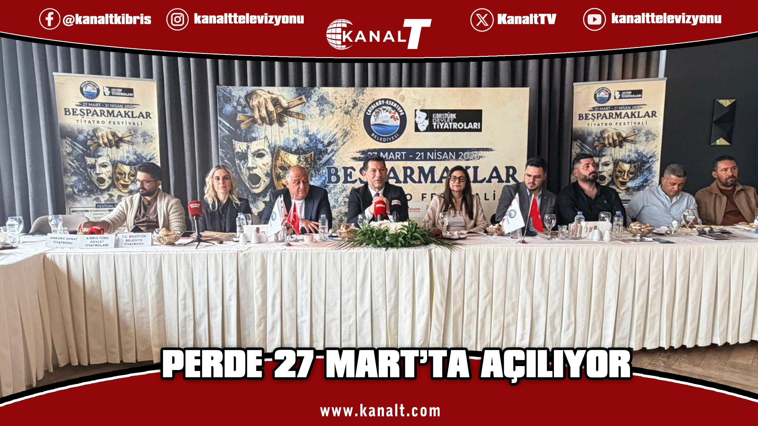 Beşparmaklar Tiyatro Festivali için geri sayım başladı