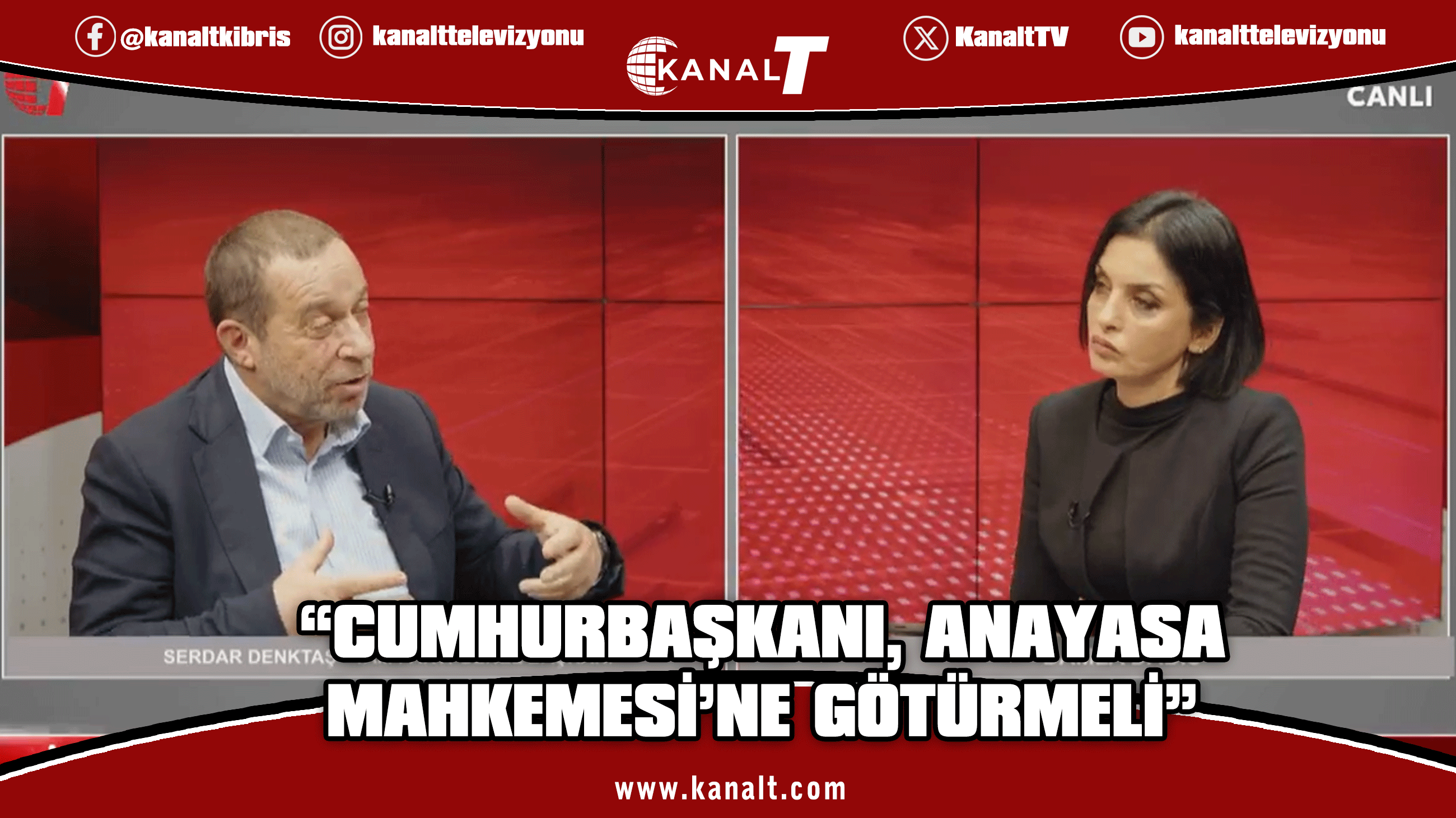 Denktaş: Kıbrıs’ta savaş yokken, HP ile ilgili düzenleme Yasa Gücü Kararname olarak yayılanamaz