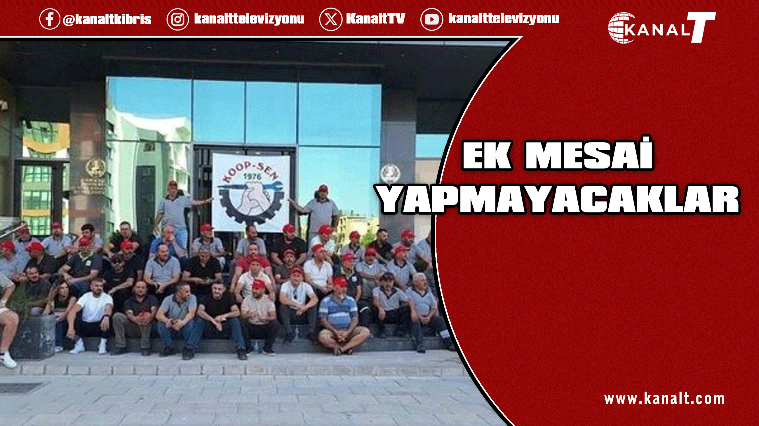 Koop-Sen çalışmama eylemi yapacak