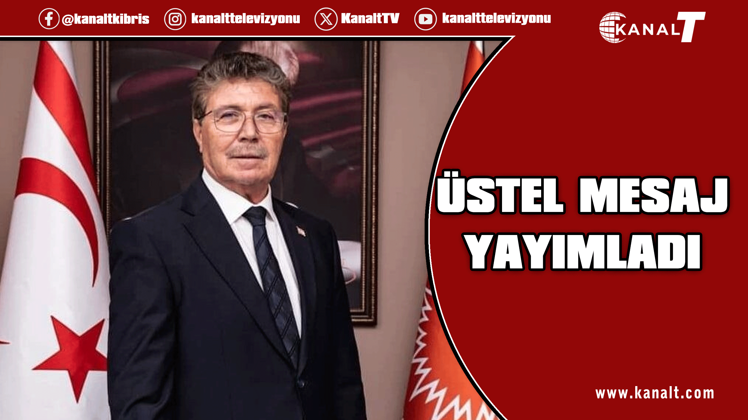 Üstel: Bayramın ülkemize sağlık, huzur ve bereket getirmesini diliyorum