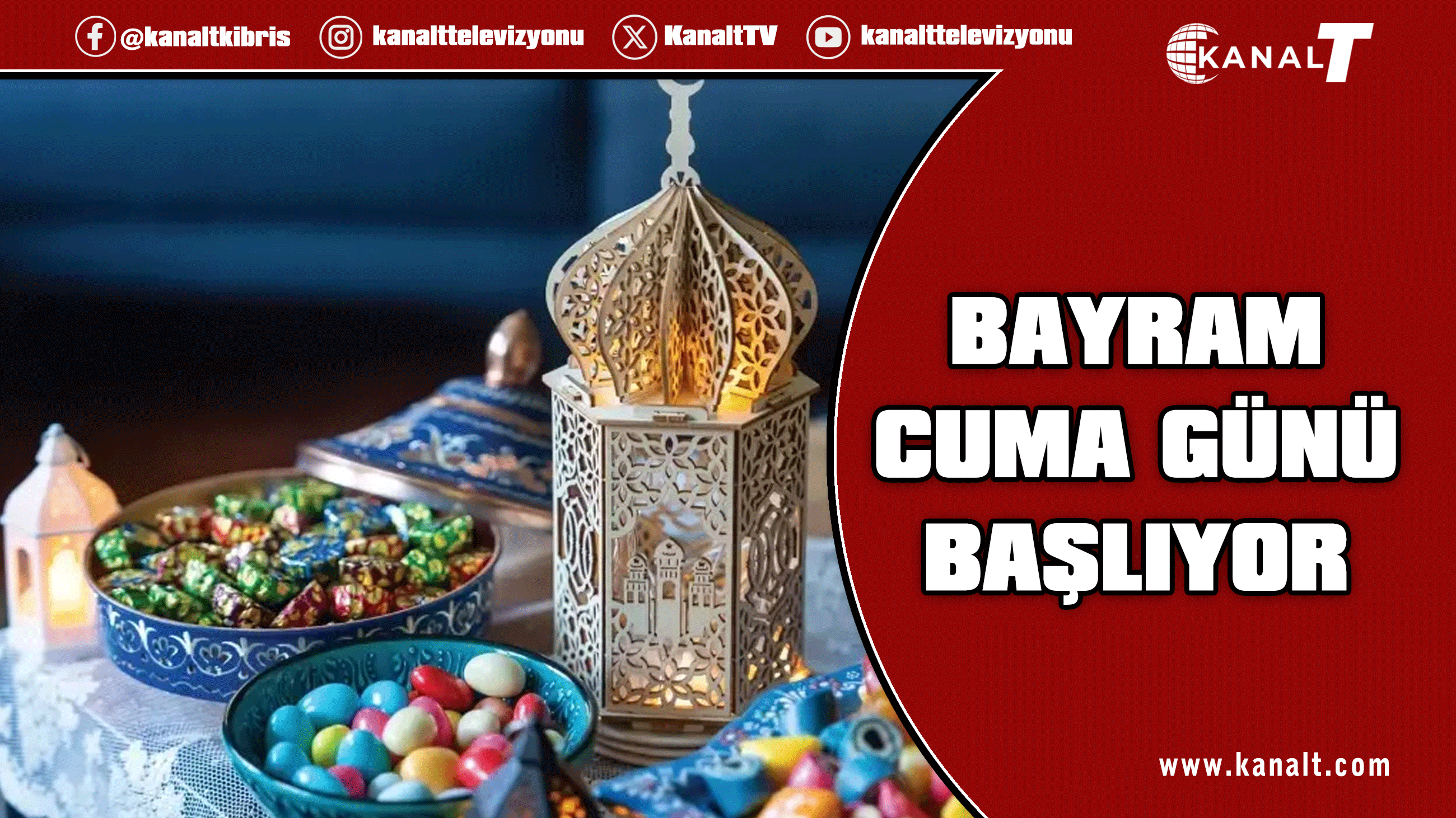 Ramazan Bayramı cuma günü başlıyor