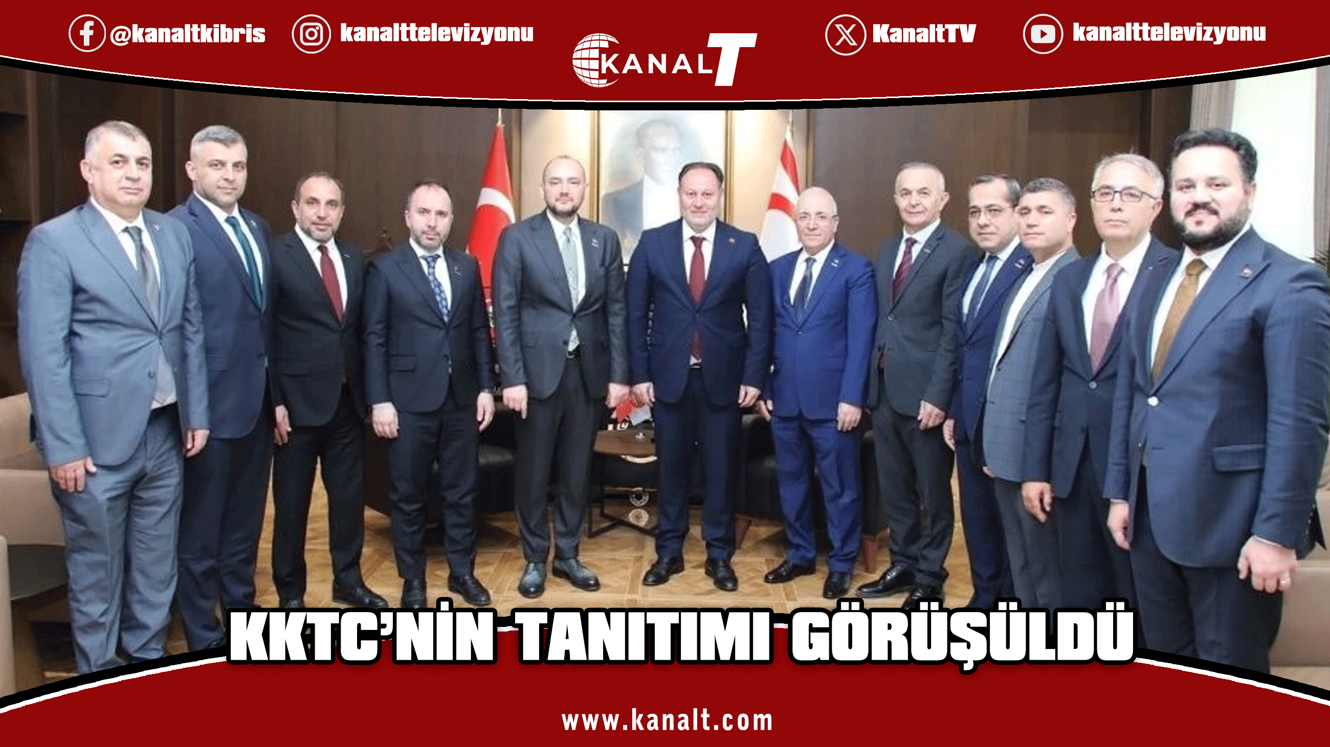 Öztürkler, MÜSİAD heyetini kabul etti