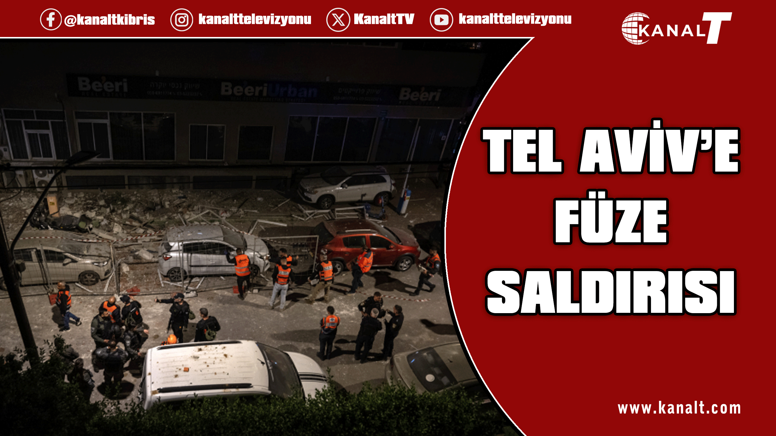 İran'ın misillemesinin ardından İsrail'de sirenler çaldı