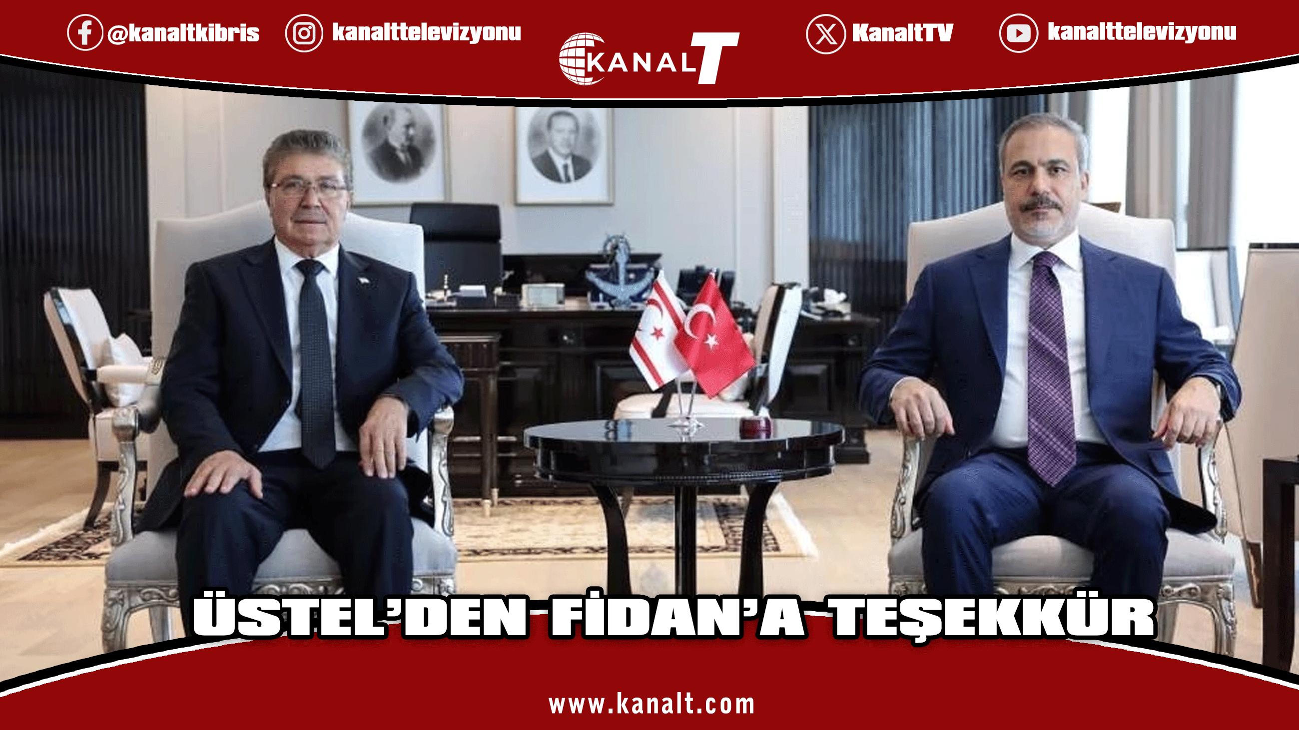 Üstel: Anavatan Türkiye halkımızın geleceğinin en güçlü teminatıdır