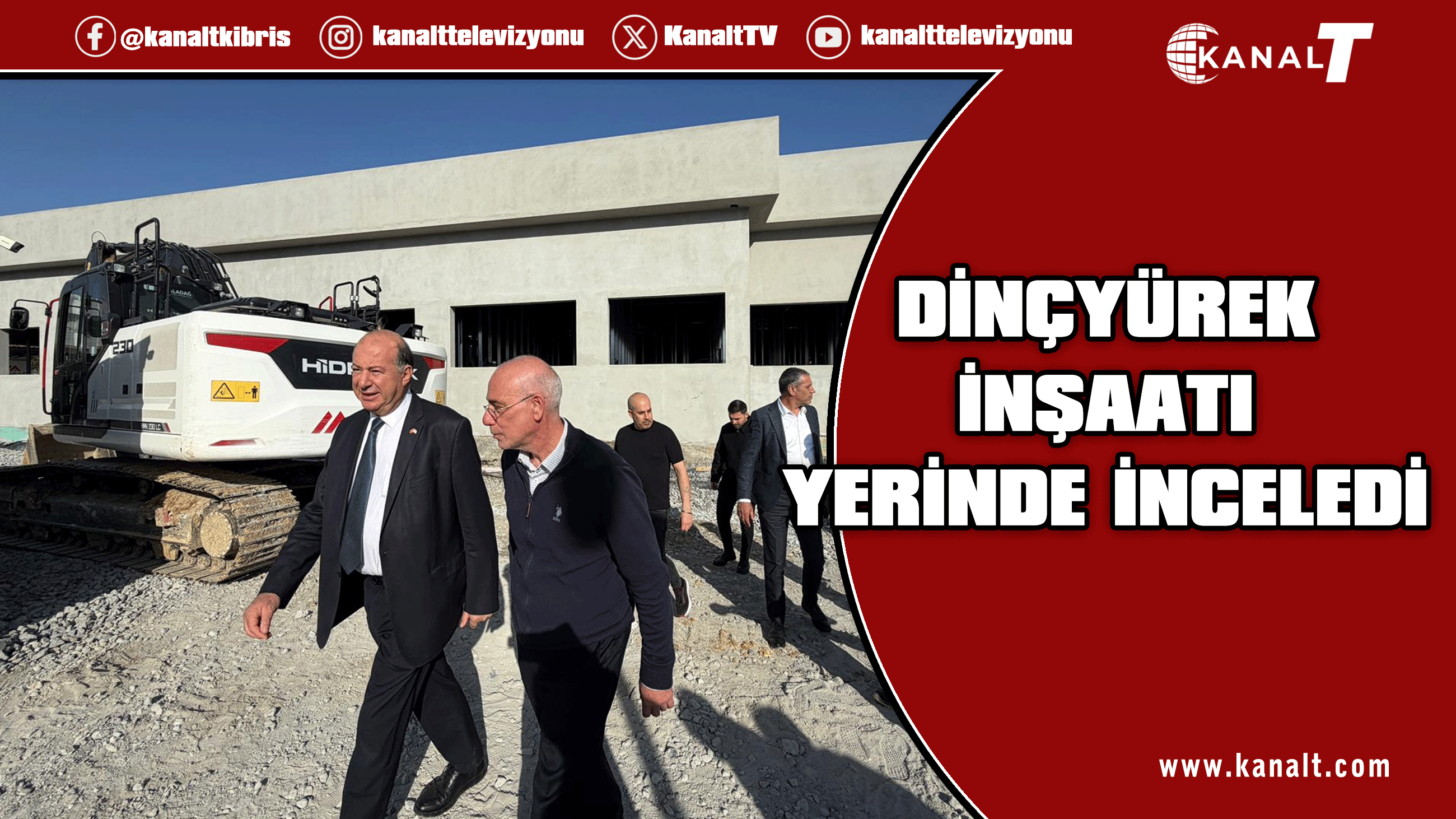 Sağlık Bakanı Dinçyürek Devlet Laboratuvarı inşaatını yerinde inceledi