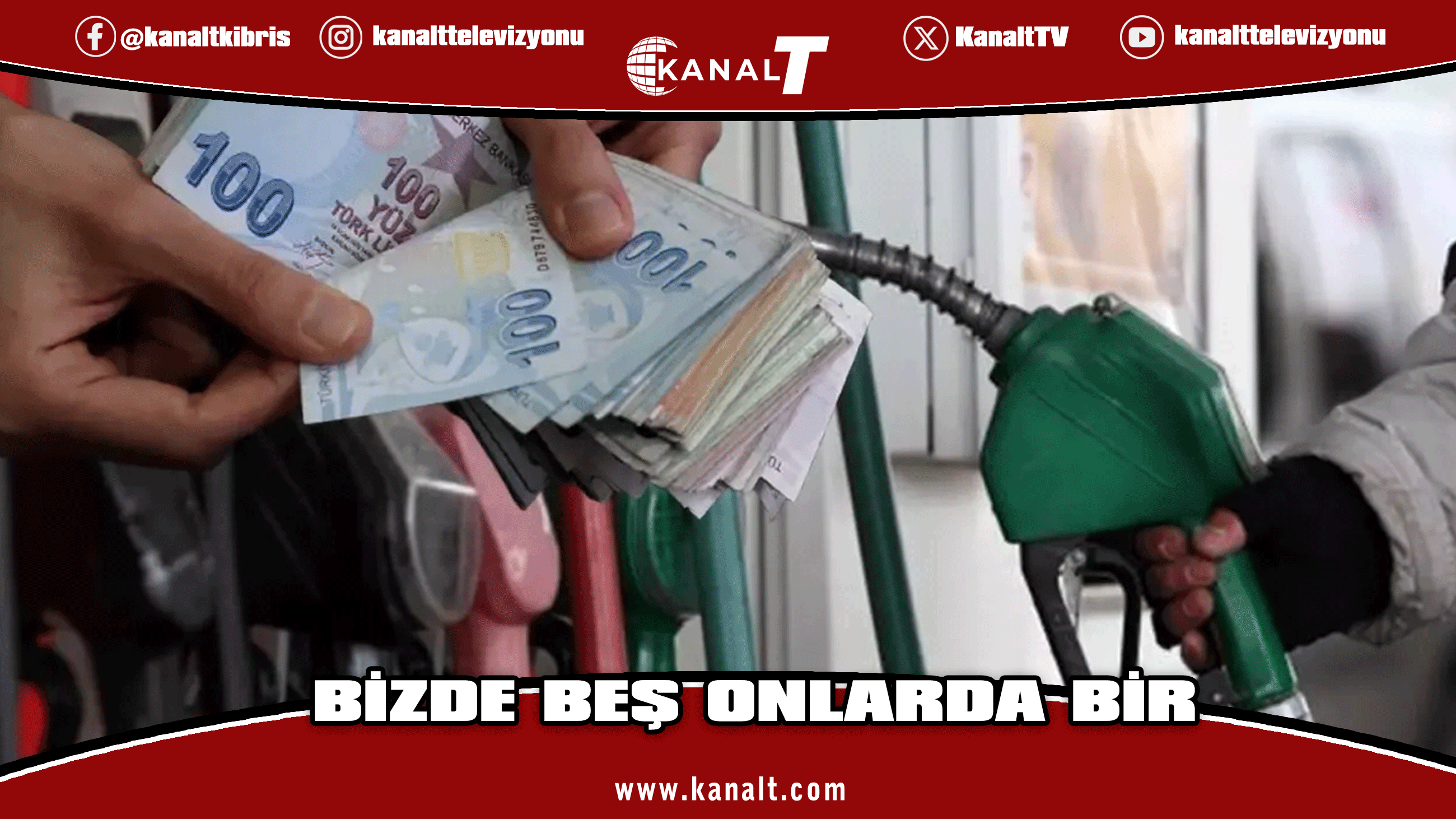 Bizde beş onlarda bir