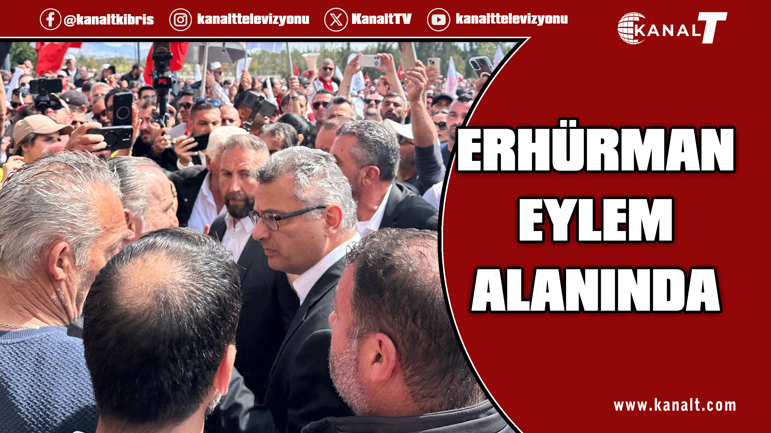 Tuğcu gözaltında, Erhürman eylem alanında!