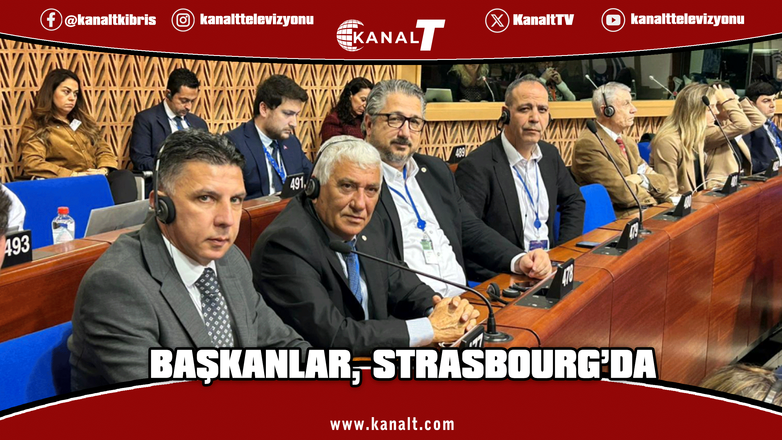 Belediyeler Birliği heyeti Strasbourg’da