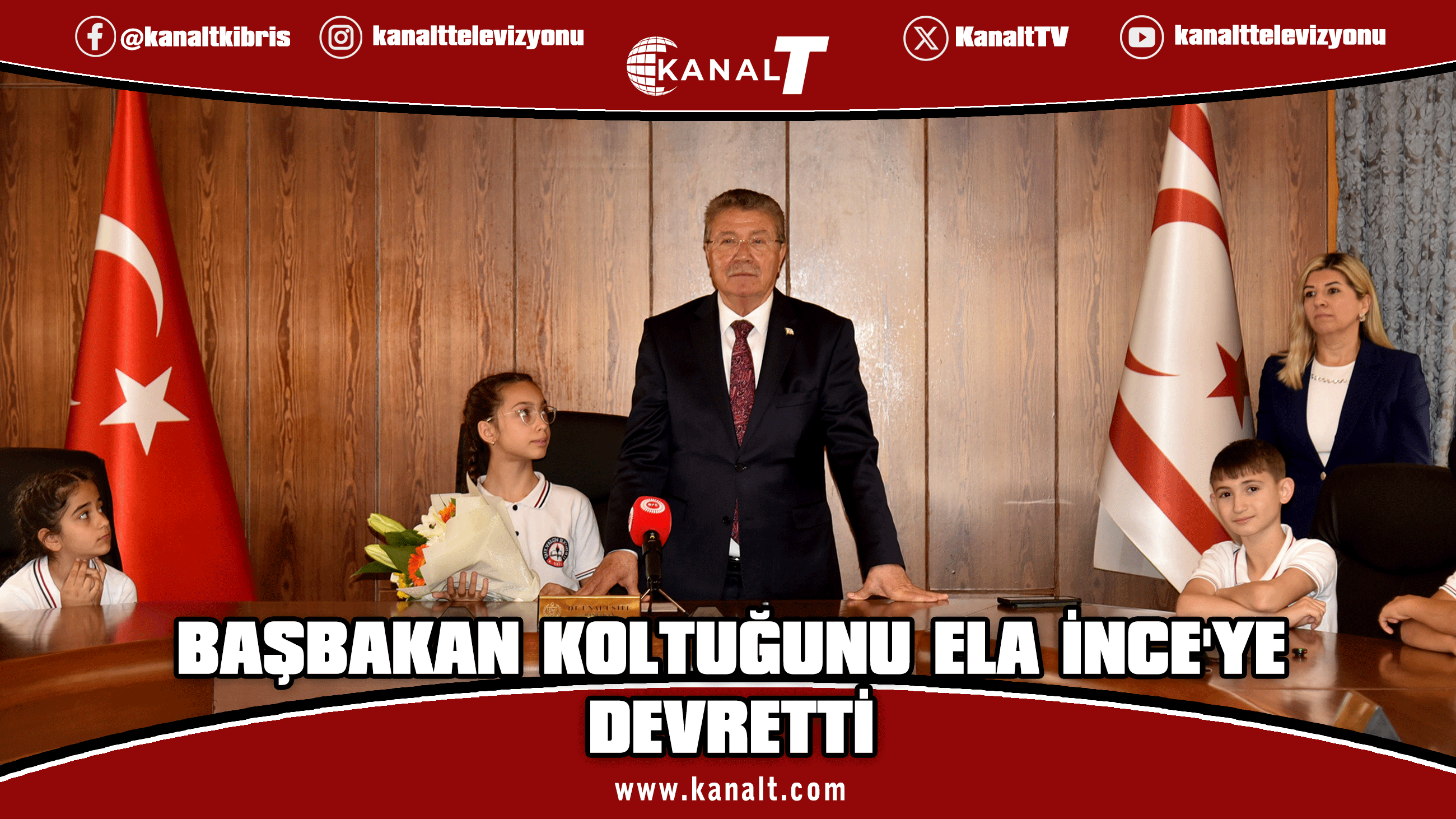 Başbakan Üstel: Ülkemizin geleceğini şekillendirecek çocuklarımızı burada ağırlamaktan büyük mutluluk duyuyoruz