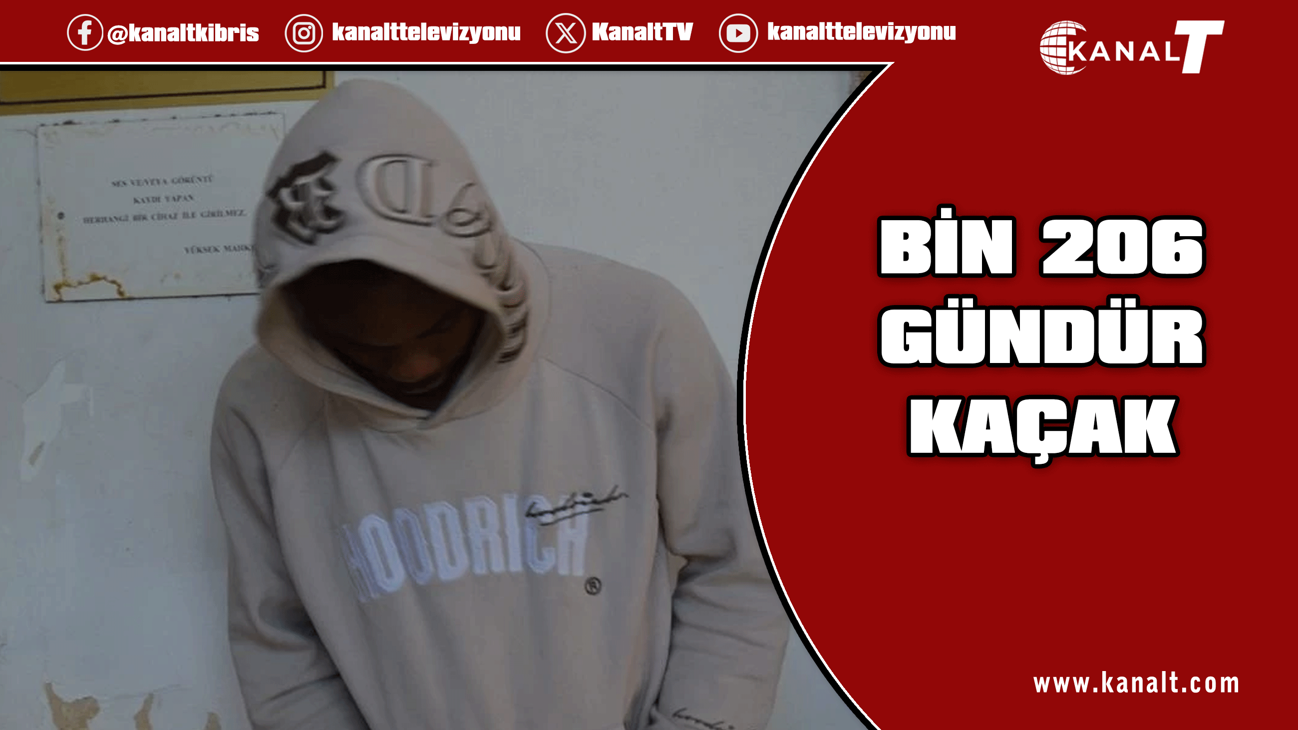 Bin 206 gündür kaçak yaşayan zanlı 3 gün tutuklu kalacak