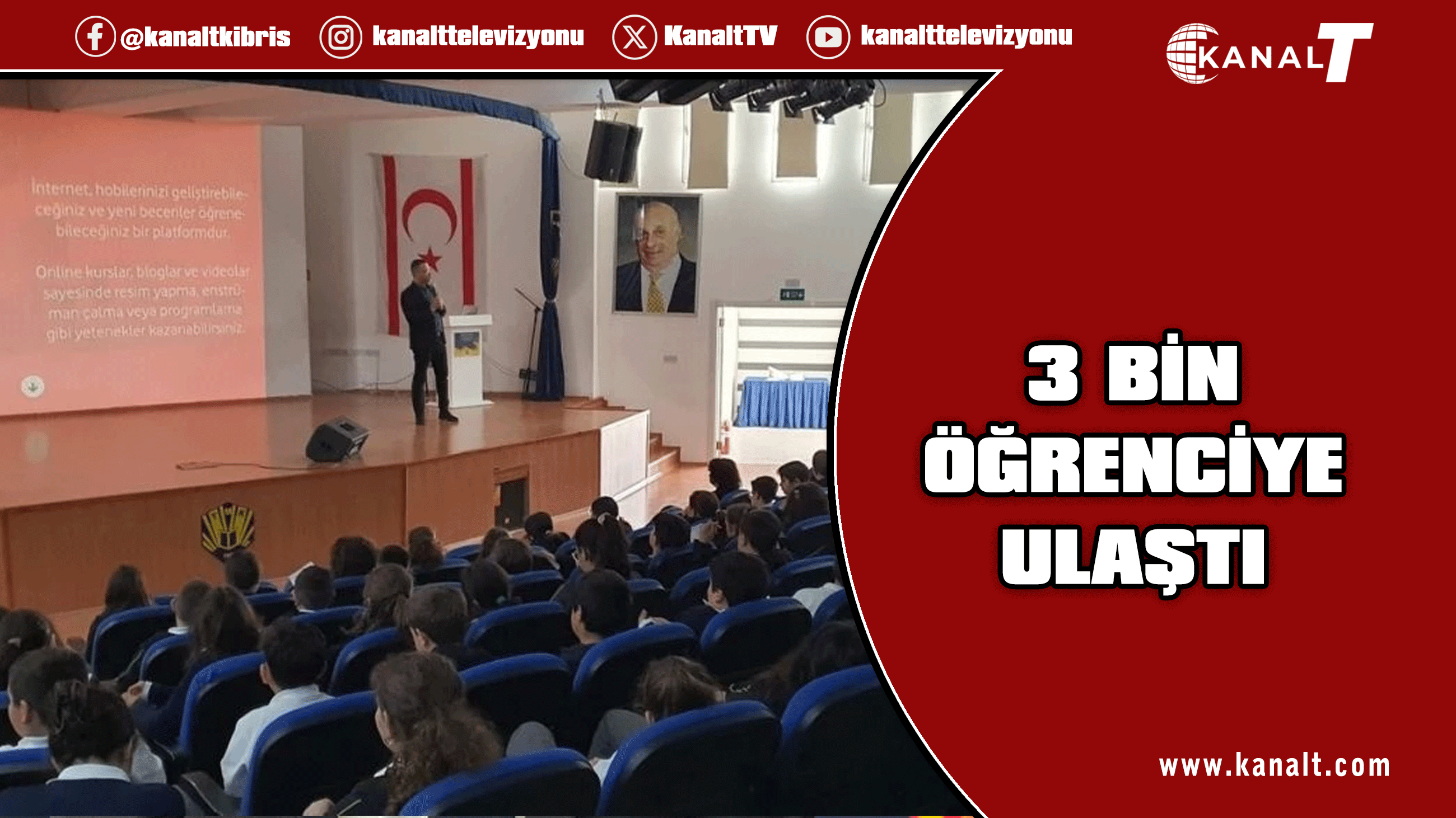 Güvenli İnternet Eğitimleri 3 bin öğrenciye ulaştı