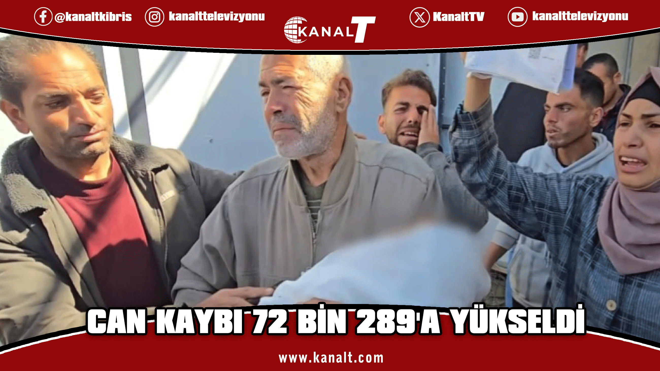 İsrail'in Gazze'ye saldırılarında can kaybı 72 bin 289'a yükseldi