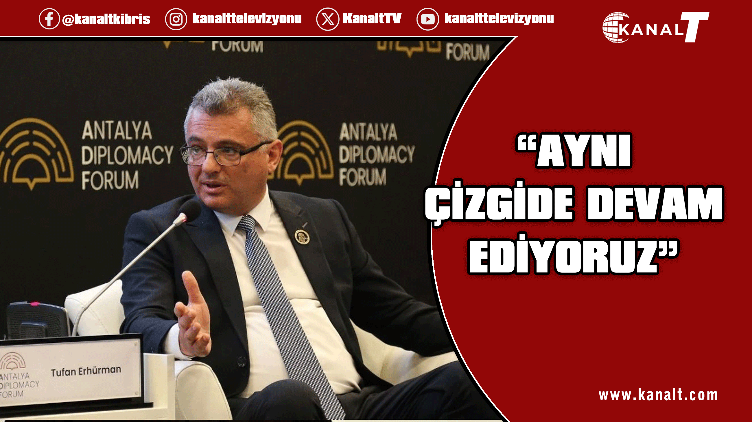 Erhürman: Seçimden önce ne söylediysek, aynı çizgide devam ediyoruz