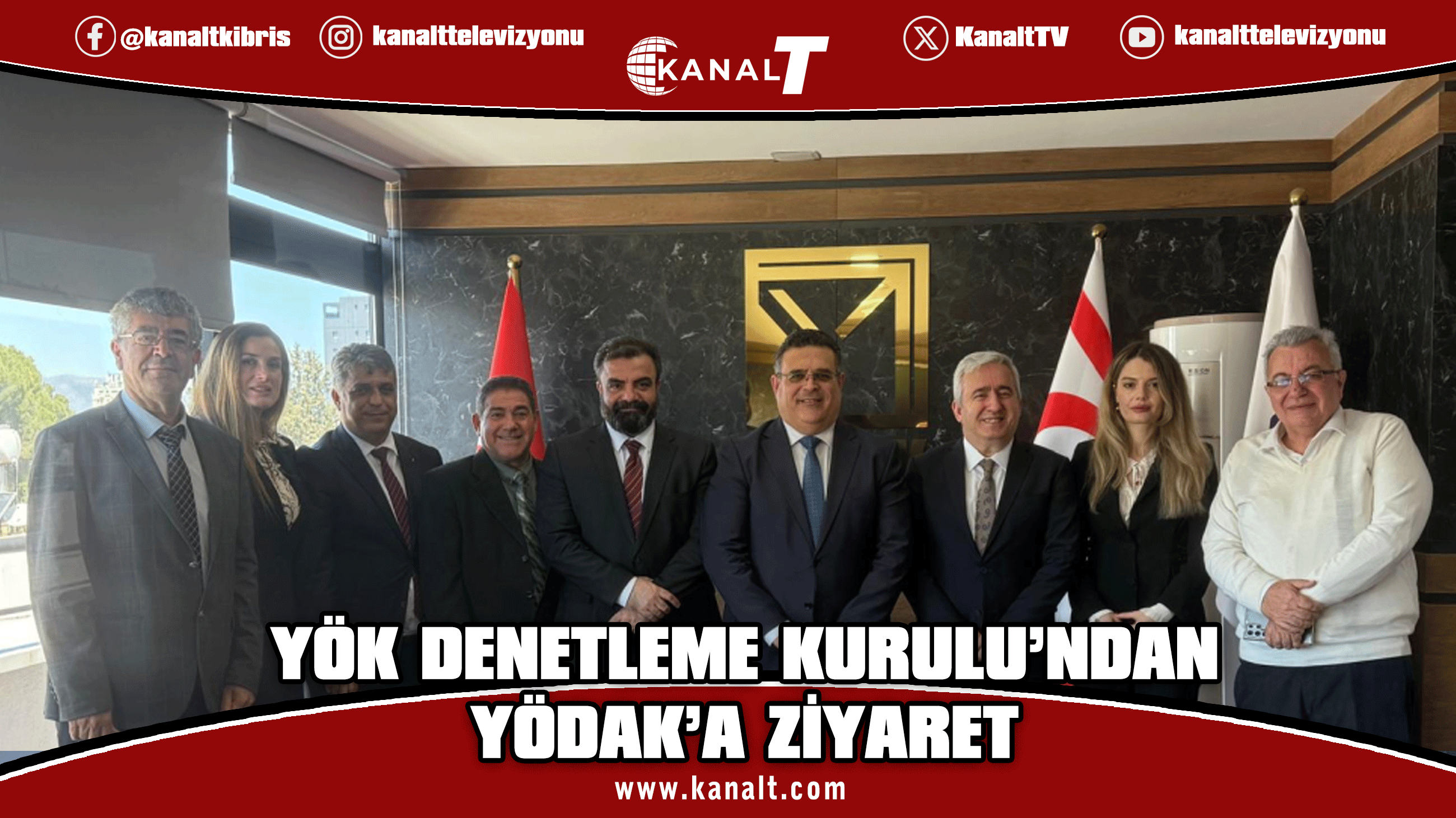 YÖK Denetleme Kurulu YÖDAK’ı ziyaret etti
