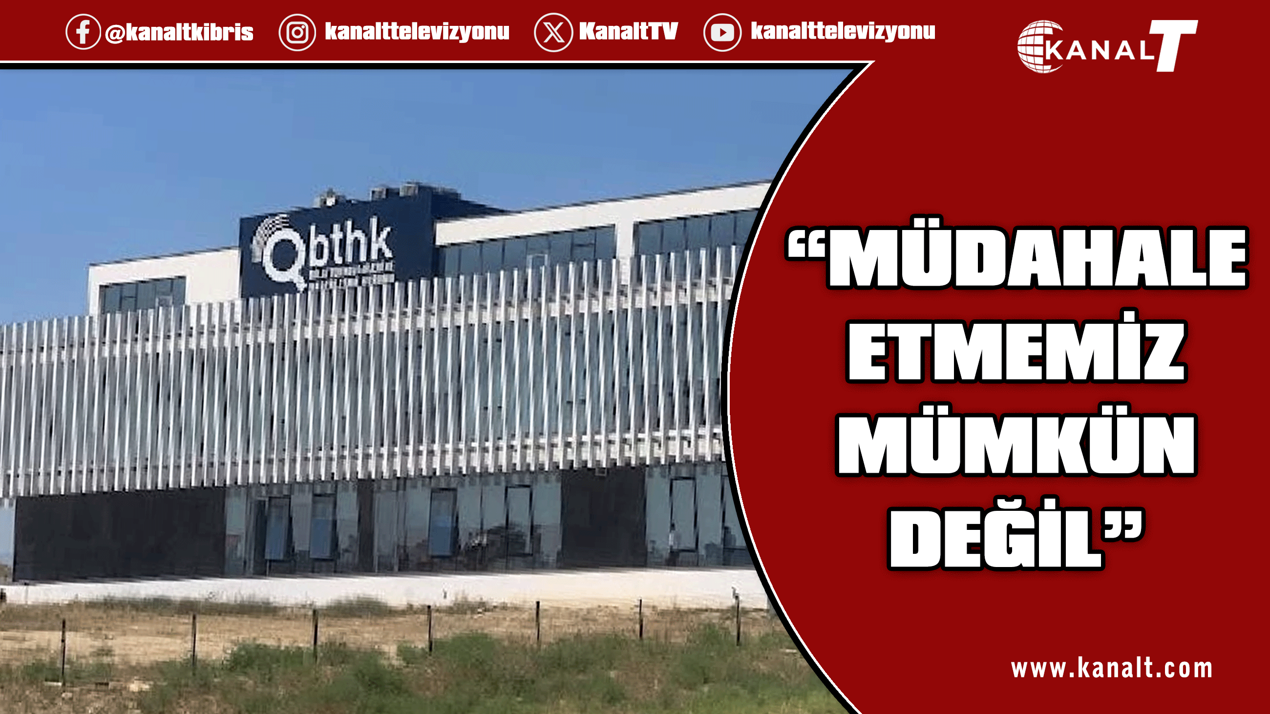 BTHK: Kurum olarak sosyal medya platformlarına müdahale etmemiz mümkün değil