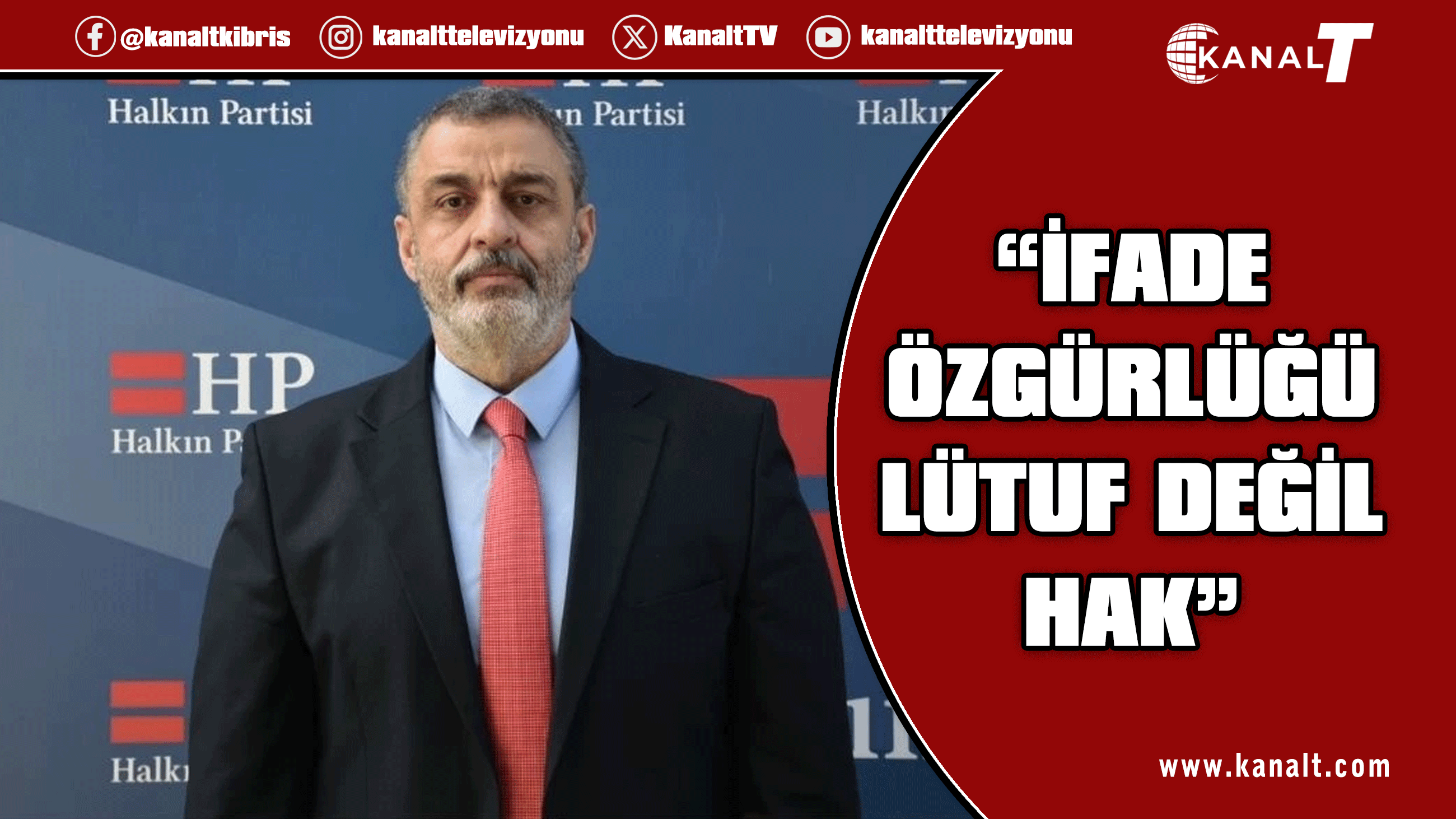HP Genel Başkan Danışmanı Tanpınar: İfade özgürlüğü bir lütuf değil haktır