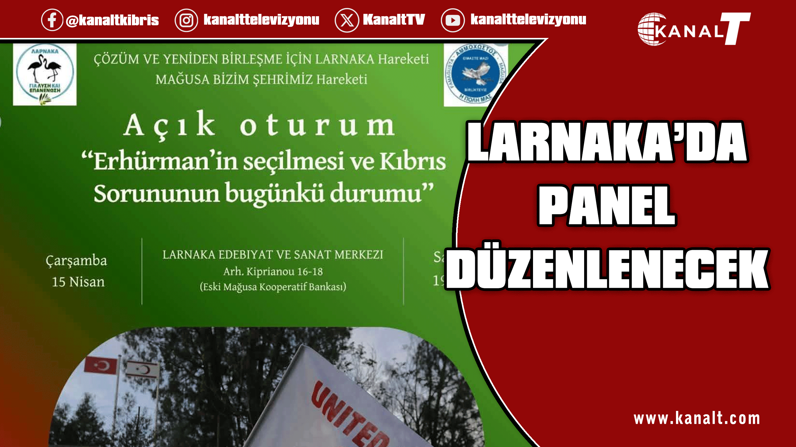 “Erhürman’ın seçilmesi ve Kıbrıs sorununun bugünkü durumu” Paneli düzenleniyor
