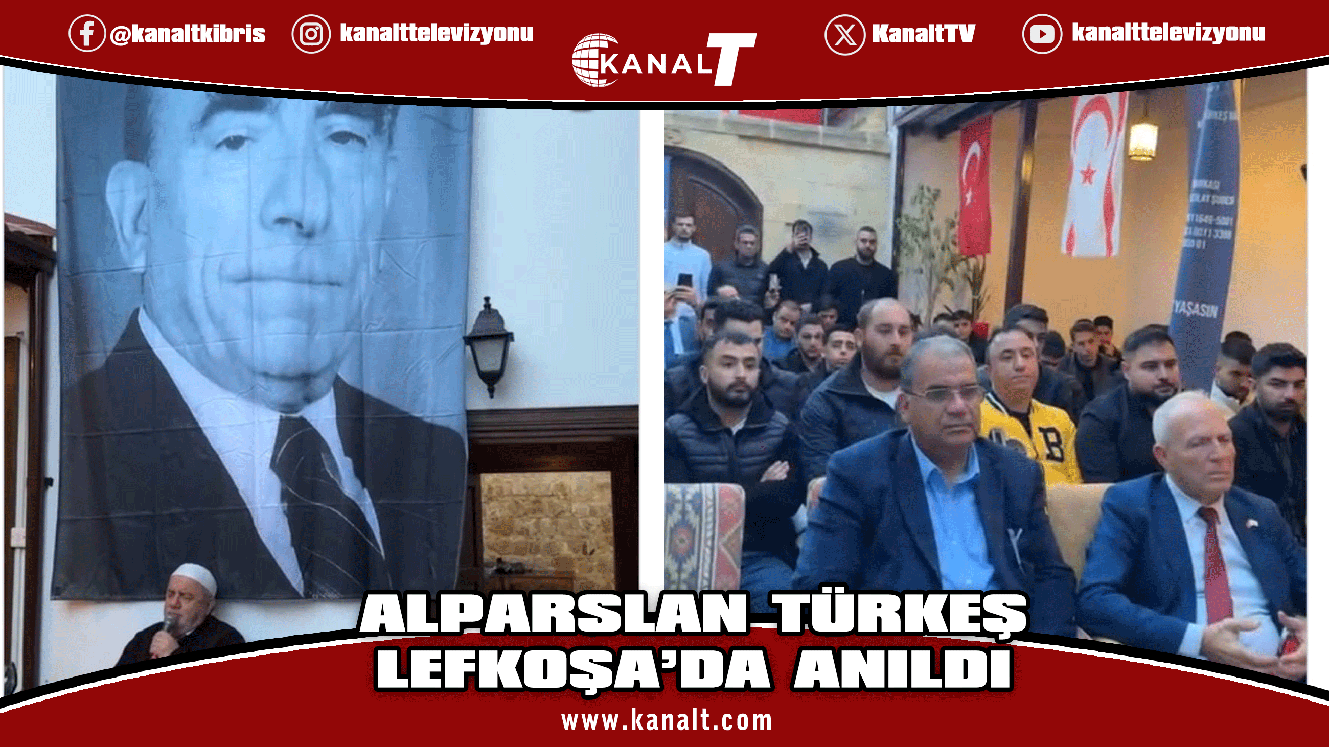 Alparslan Türkeş, Lefkoşa'da doğduğu evde dualarla anıldı