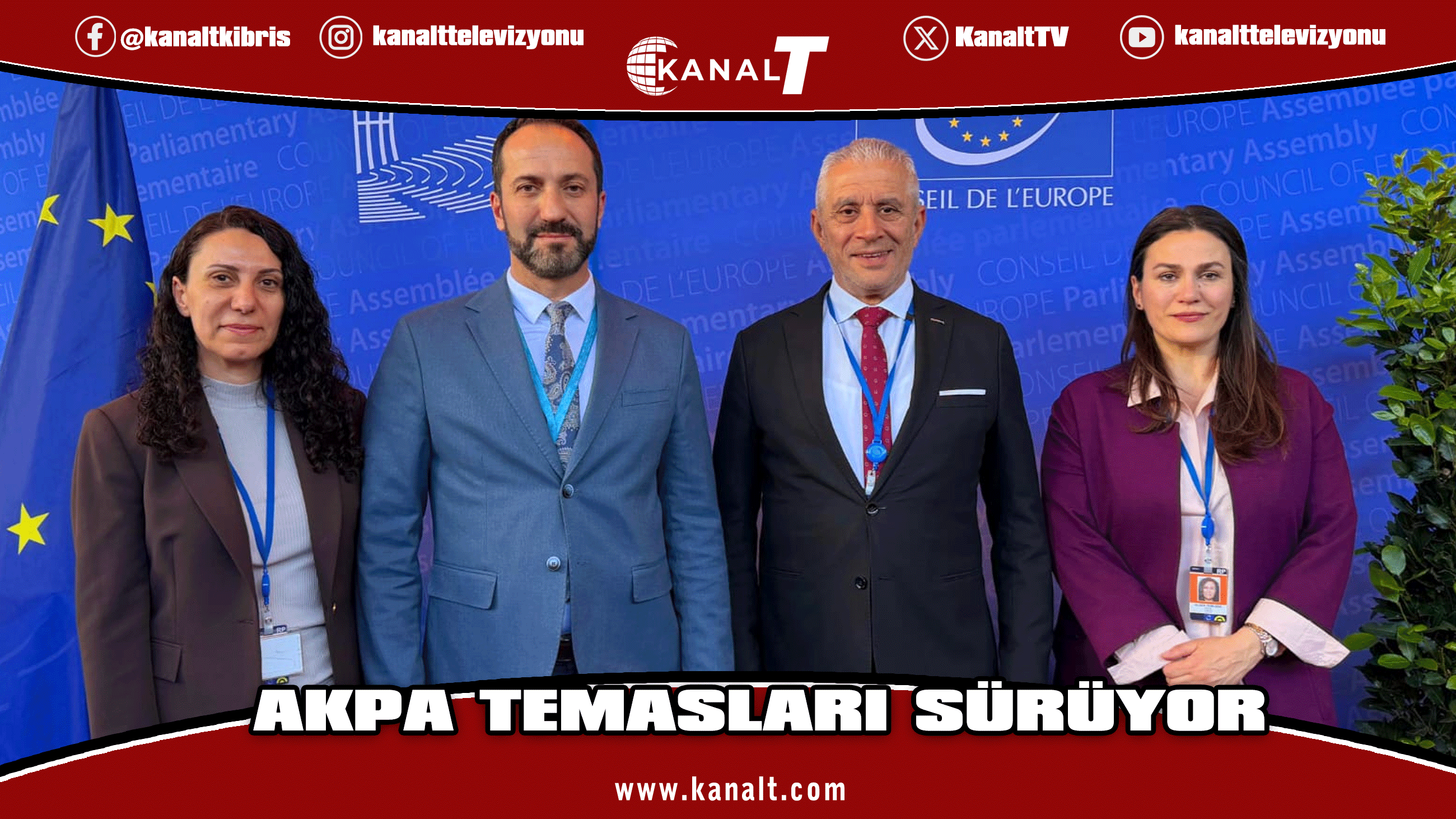 Taçoy ve Candan AKPA Başkanı Petra Bayr ile Görüştü