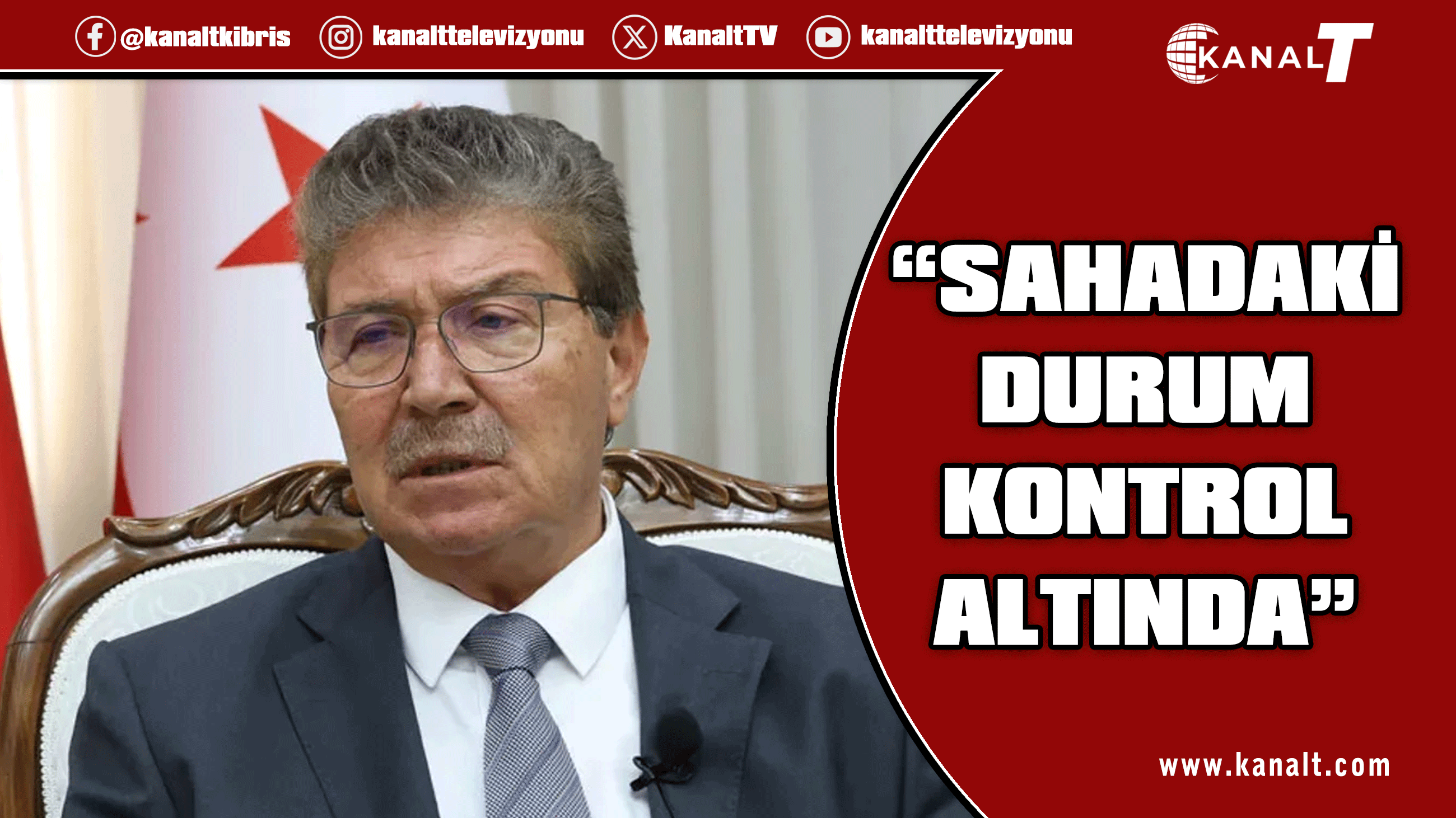 Üstel: KKTC egemenlik hakları söz konusu olduğunda tüm tedbirleri kararlılıkla alır