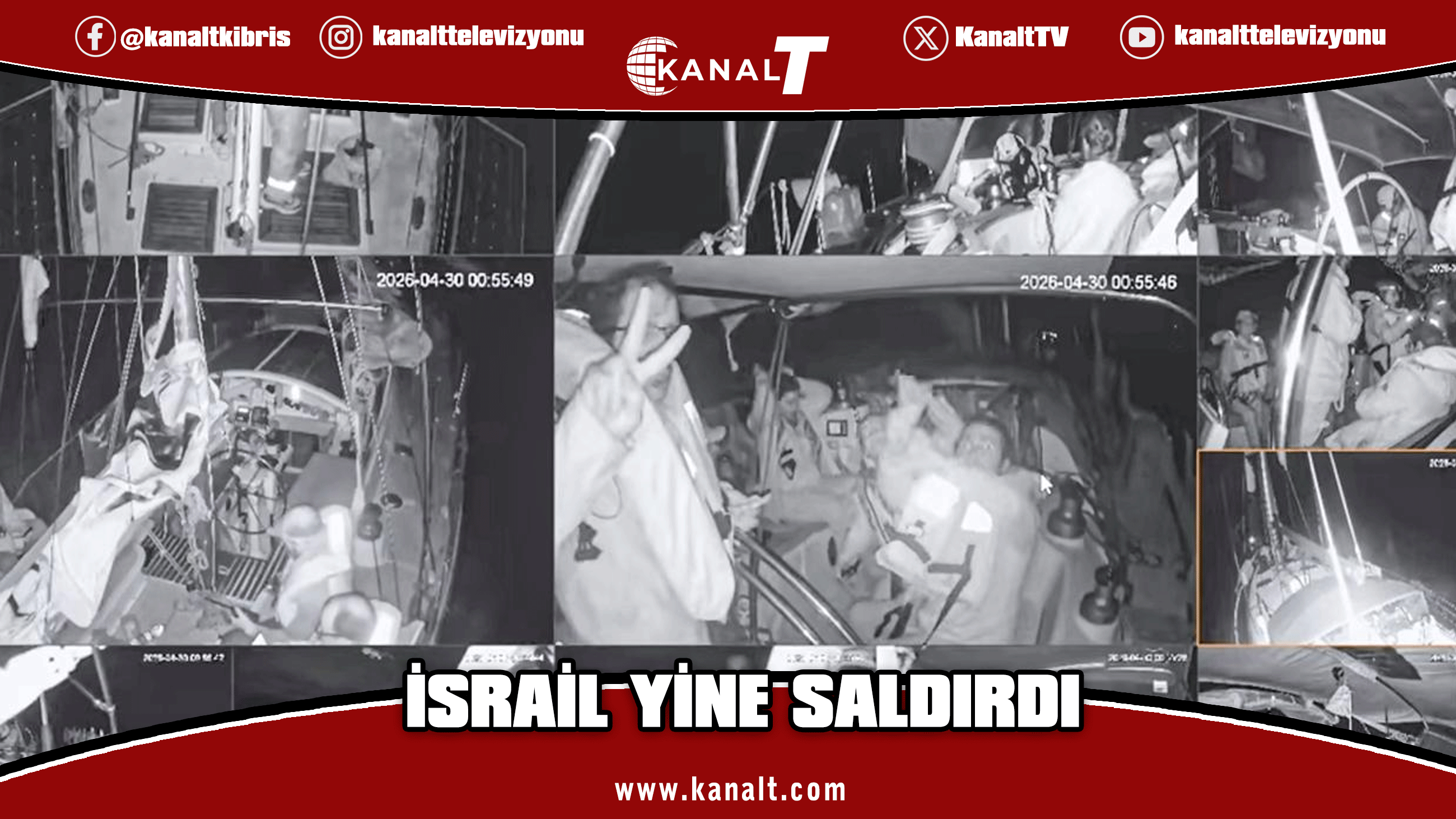 İsrail'den insani yardım filosuna uluslararası sularda müdahale