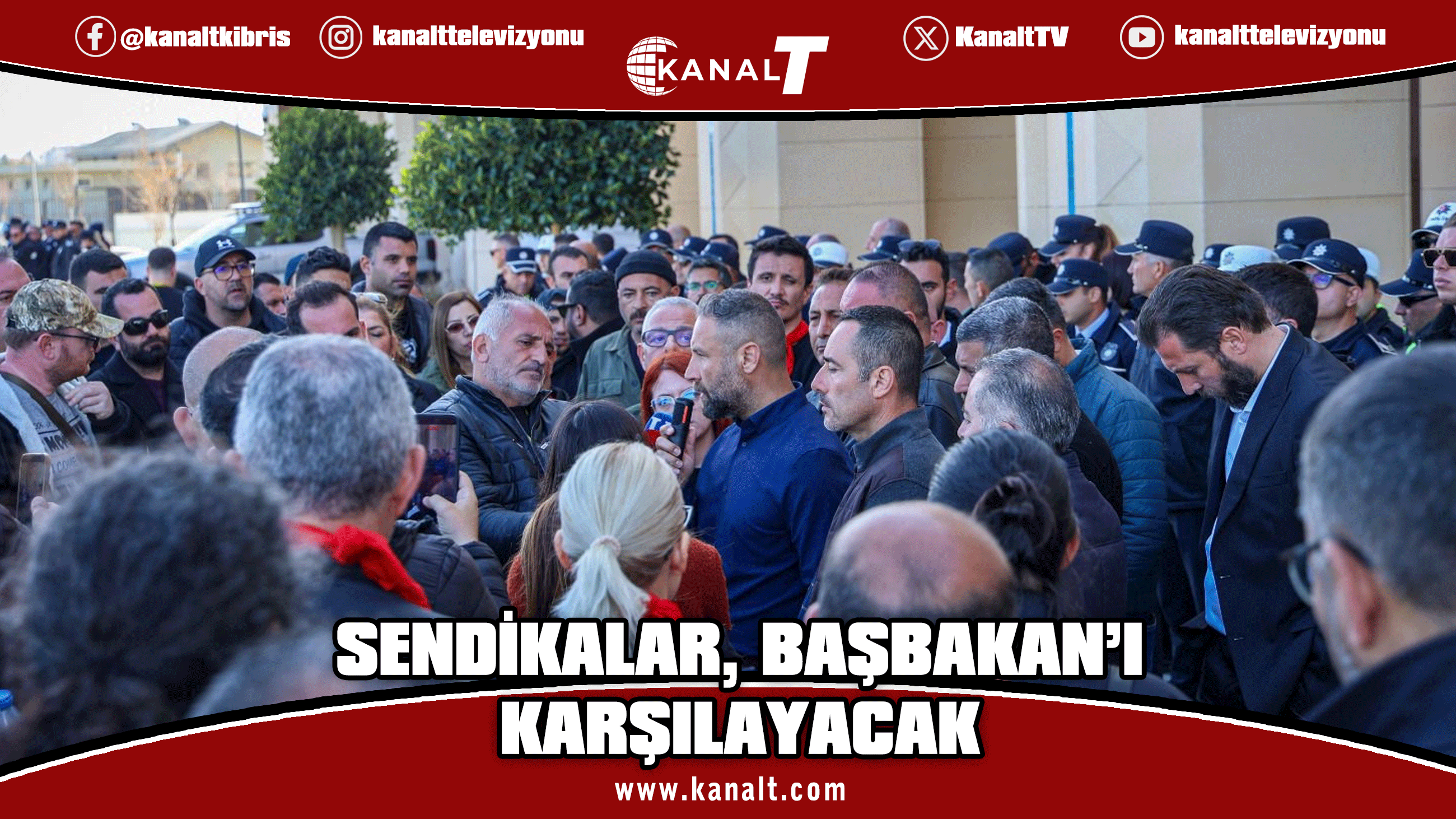 Sendikalar Başbakanı Karşılamaya Hazırlanıyor