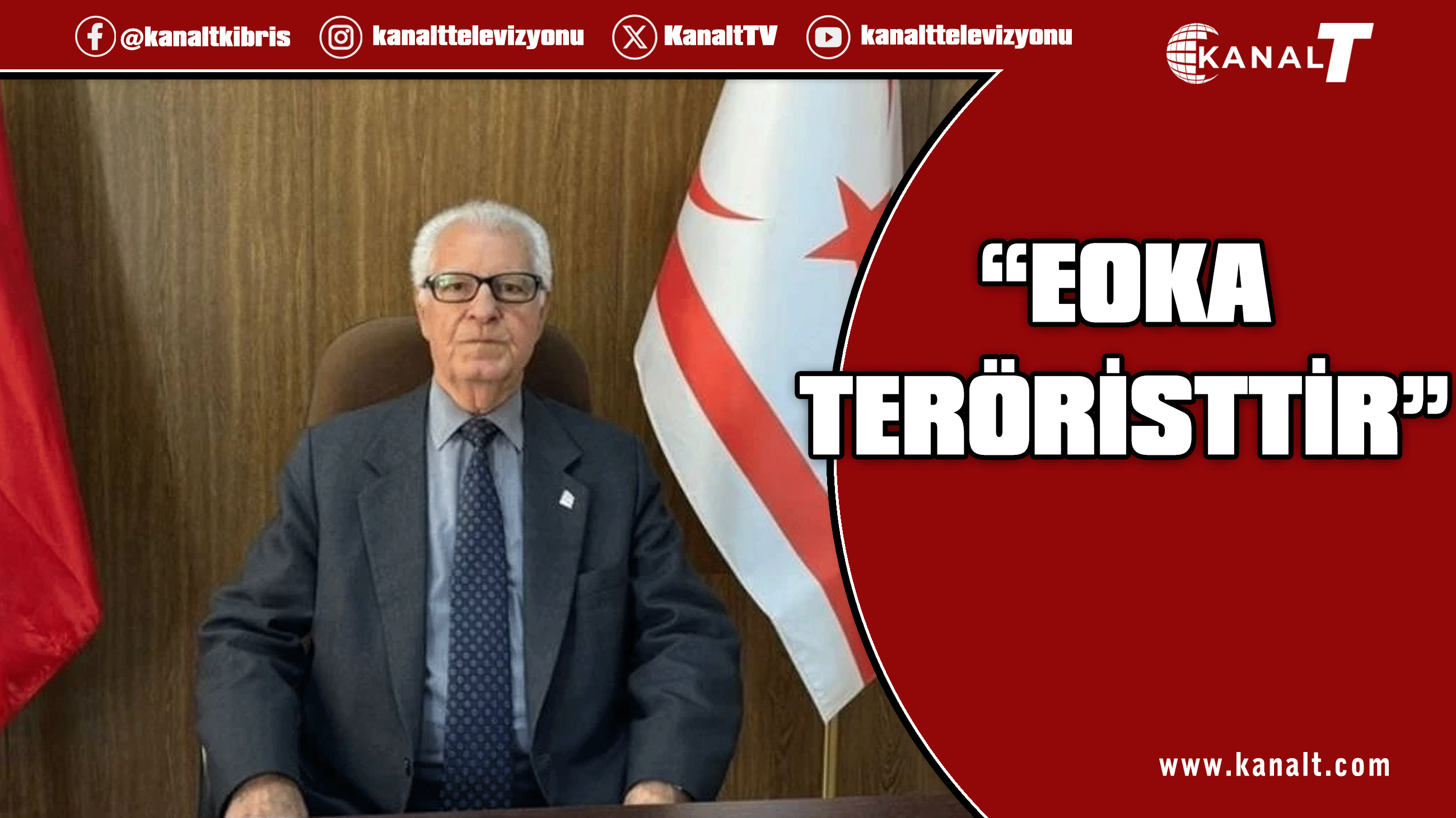 TMT Mücahitler Derneği Başkanı Celal Bayar: EOKA teröristtir, yaptığı eylemler terör eylemleridir