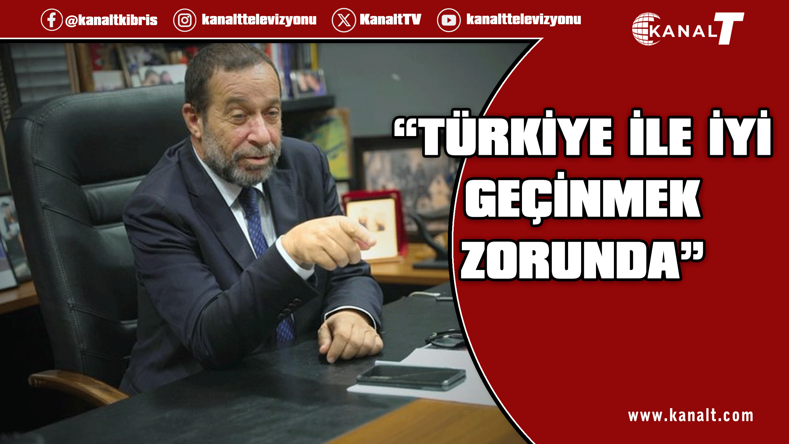 Denktaş: Kıbrıs’ta işgal altında olan tek şey Kıbrıs Cumhuriyeti hükûmetidir