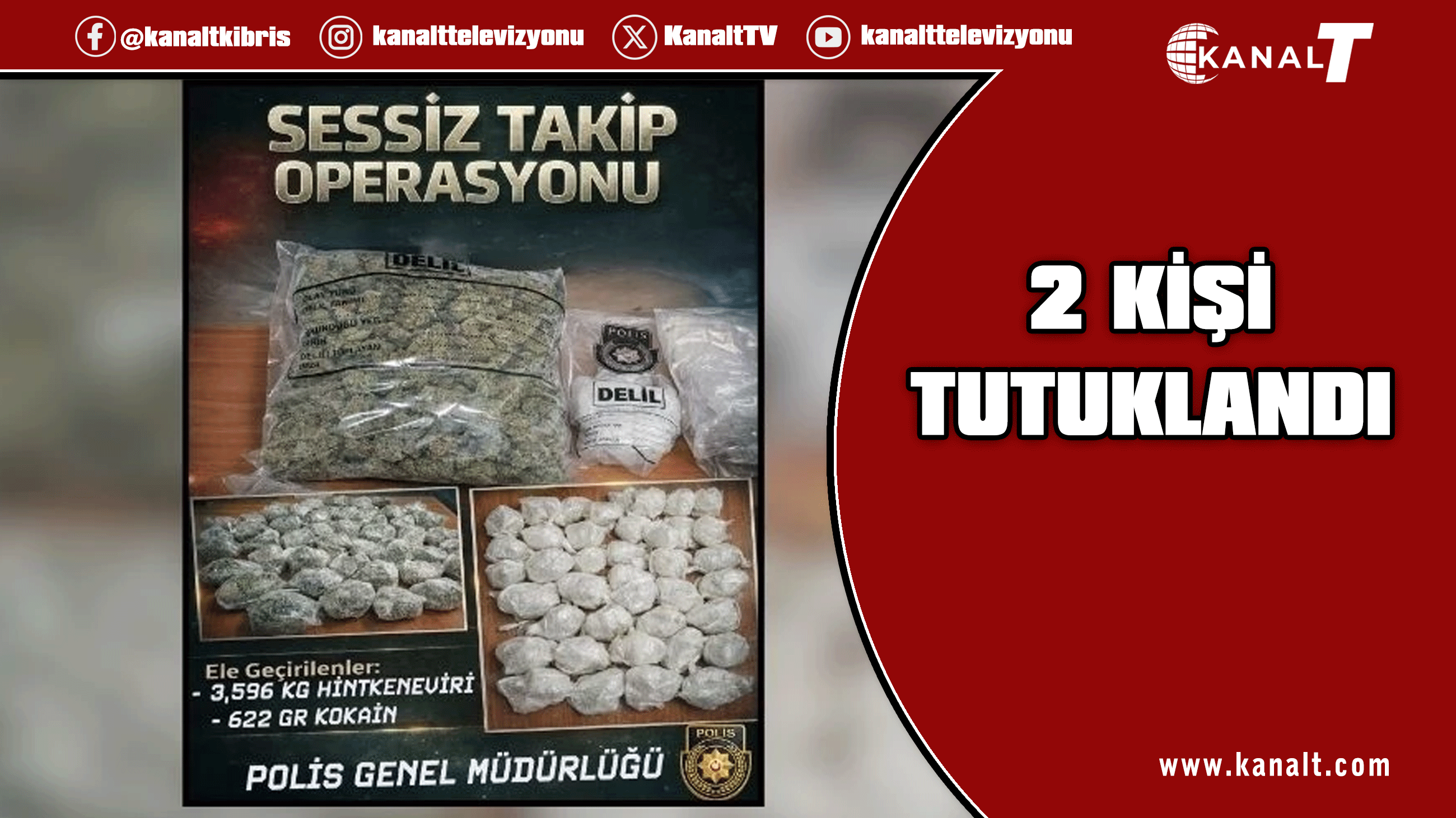Gönyeli’de “Sessiz Takip Operasyonu”: 4 kilo uyuşturucu ele geçirildi