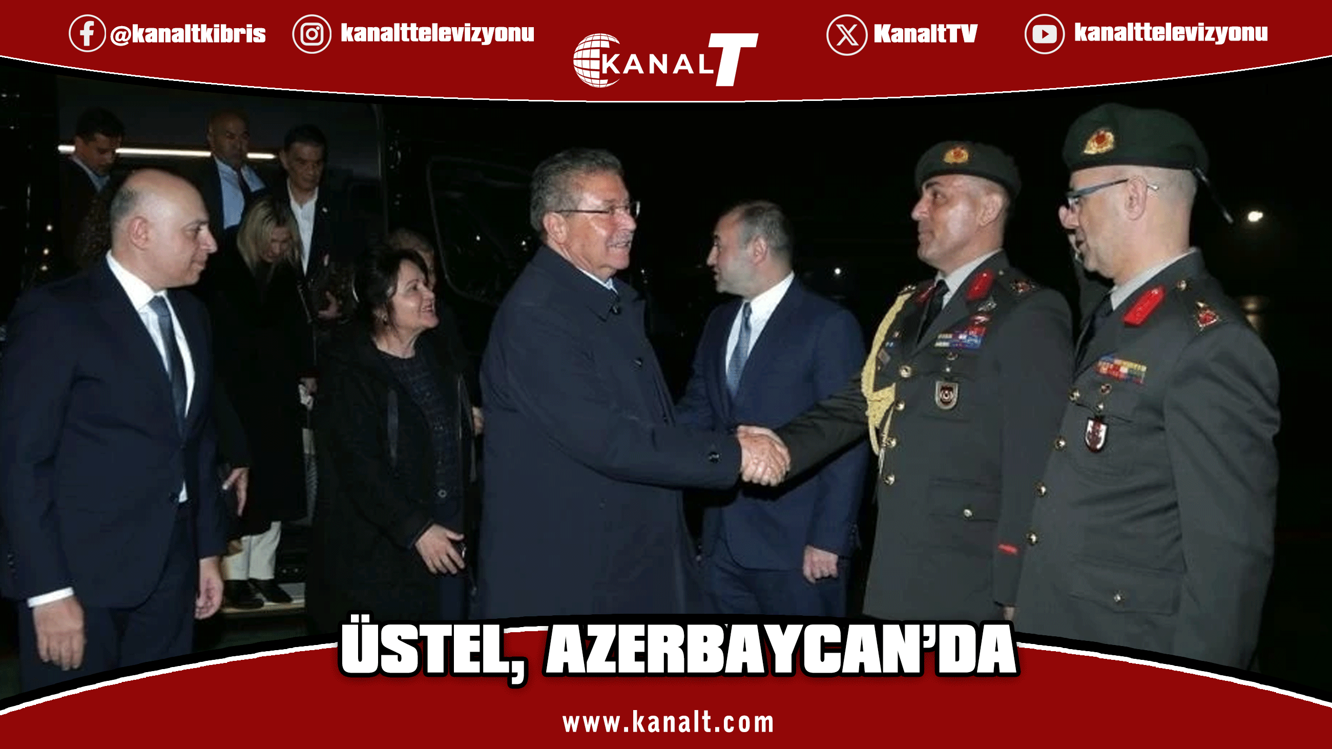 Başbakan Ünal Üstel, TDT toplantısı için Azerbaycan’da