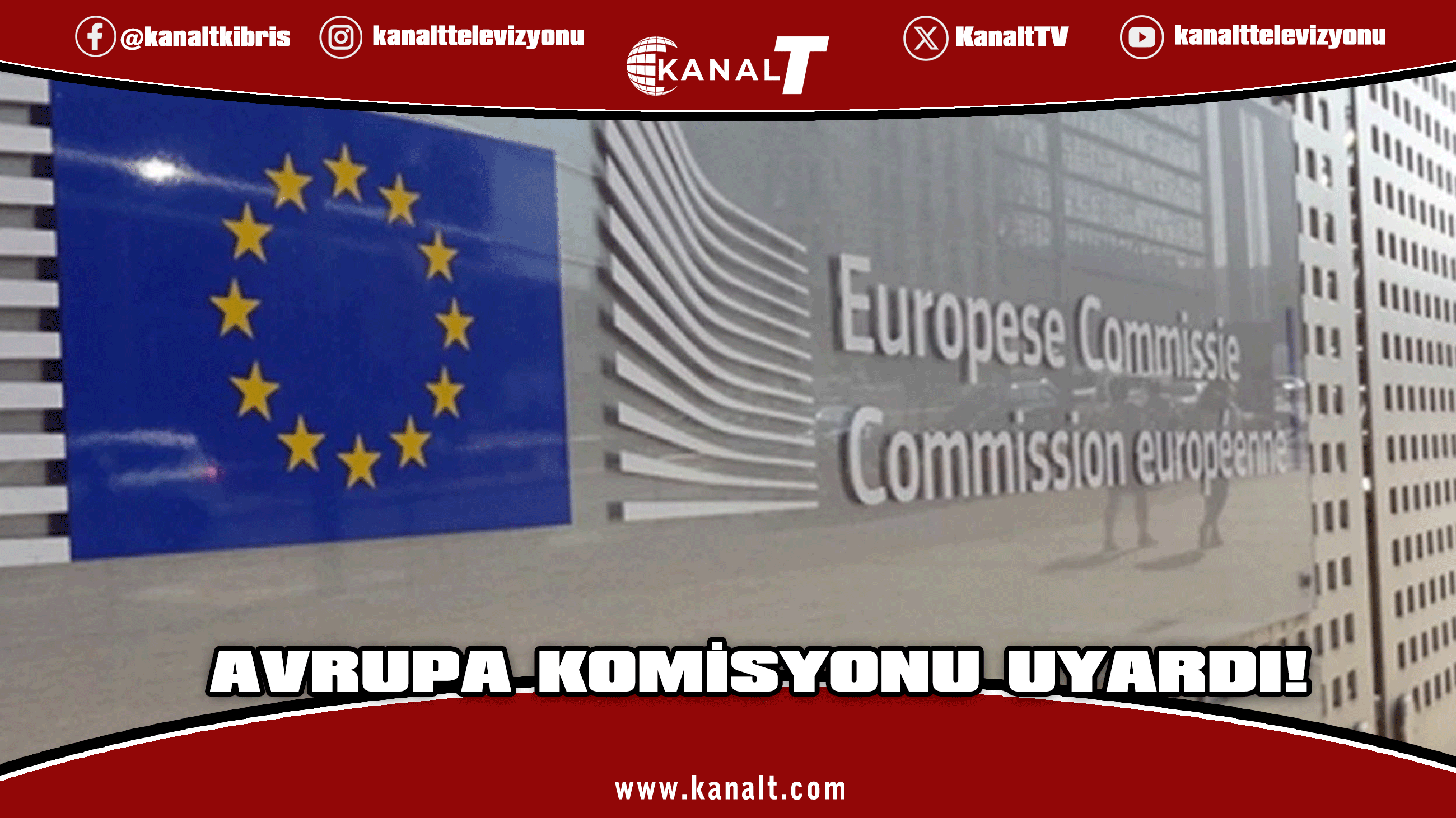 Avrupa Komisyonu'ndan Güney Kıbrıs ve İngiliz üslerine Yeşil Hat uyarısı