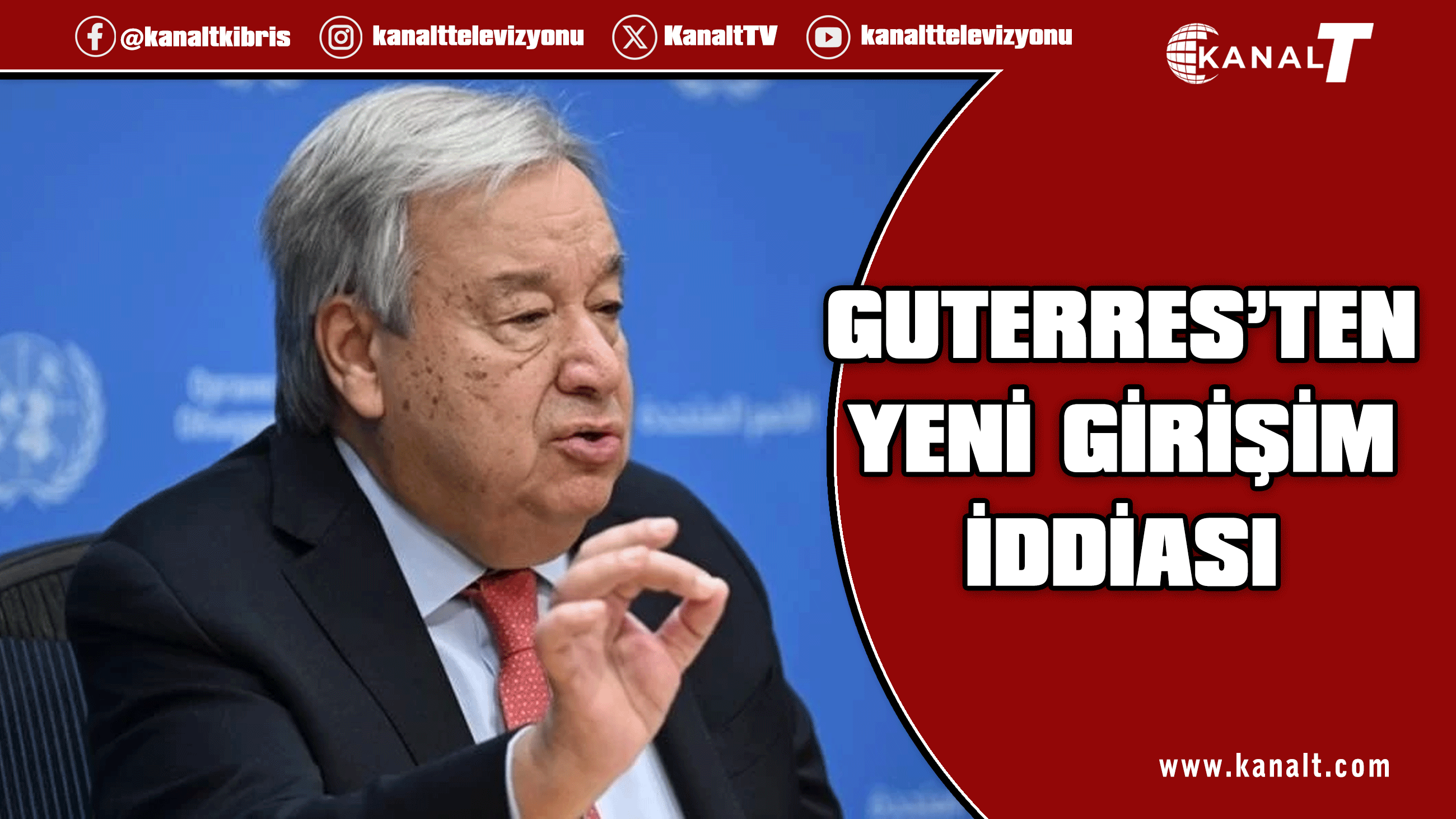 Rum basını, Guterres’in yeni girişim niyeti olduğunu iddia etti
