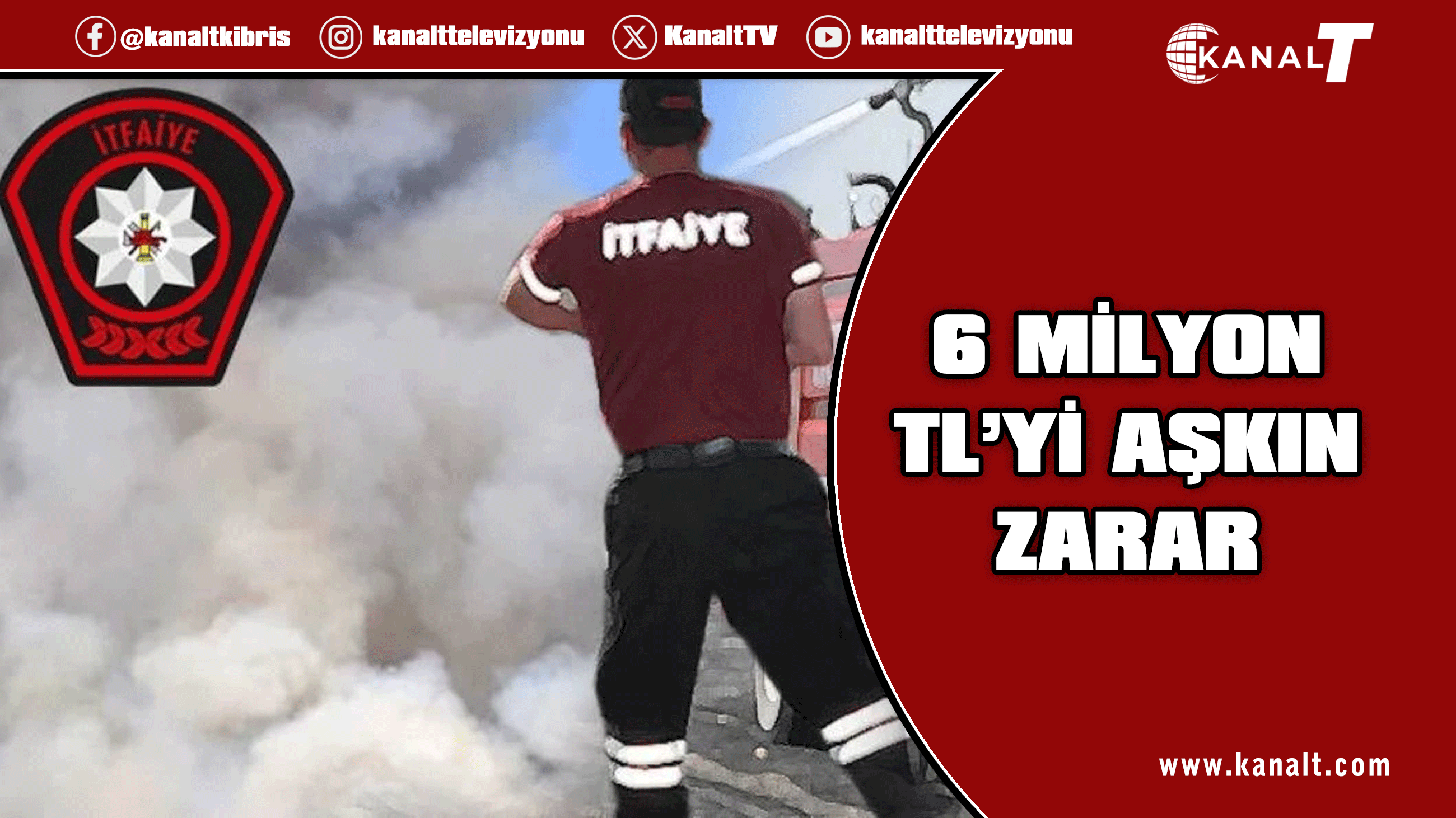 Bir haftada 10 yangın ve 20 özel servis olayında 6 milyon TL'yi aşkın maddi zarar!