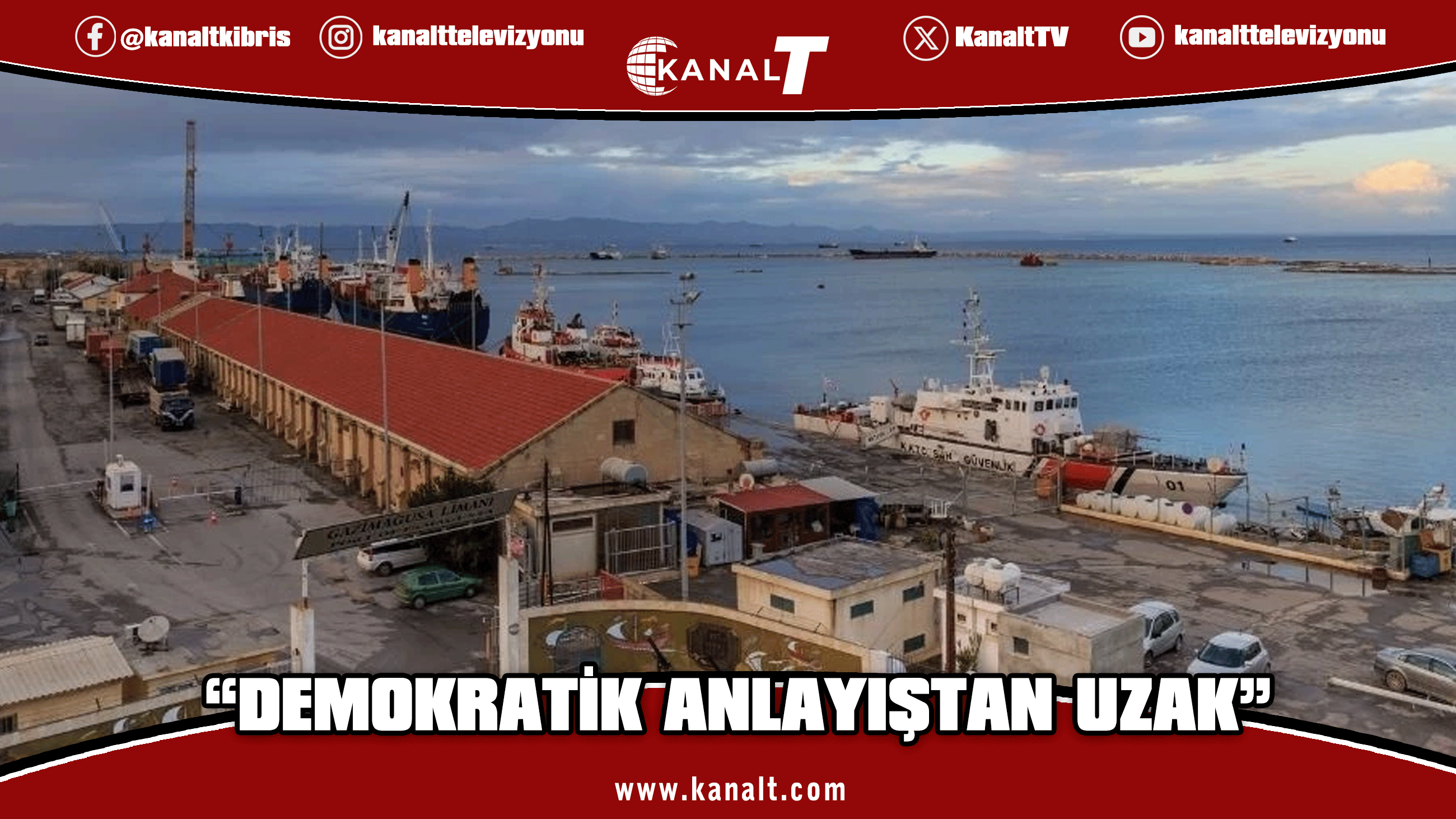 35 farklı örgütten Gazimağusa Limanı konusunda açıklama
