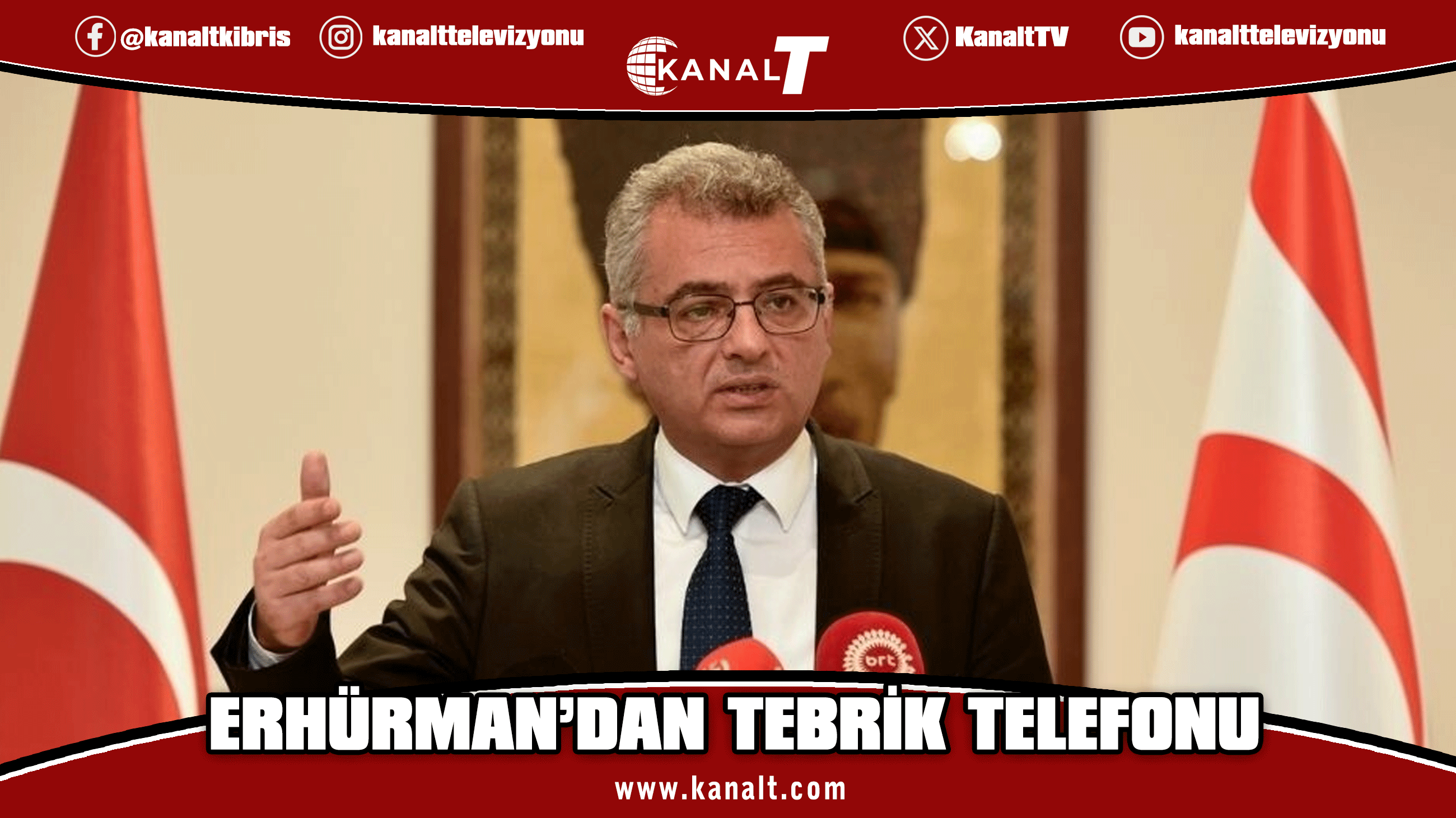 Cumhurbaşkanı Tufan Erhürman’dan DİSİ ve AKEL’e tebrik telefonu