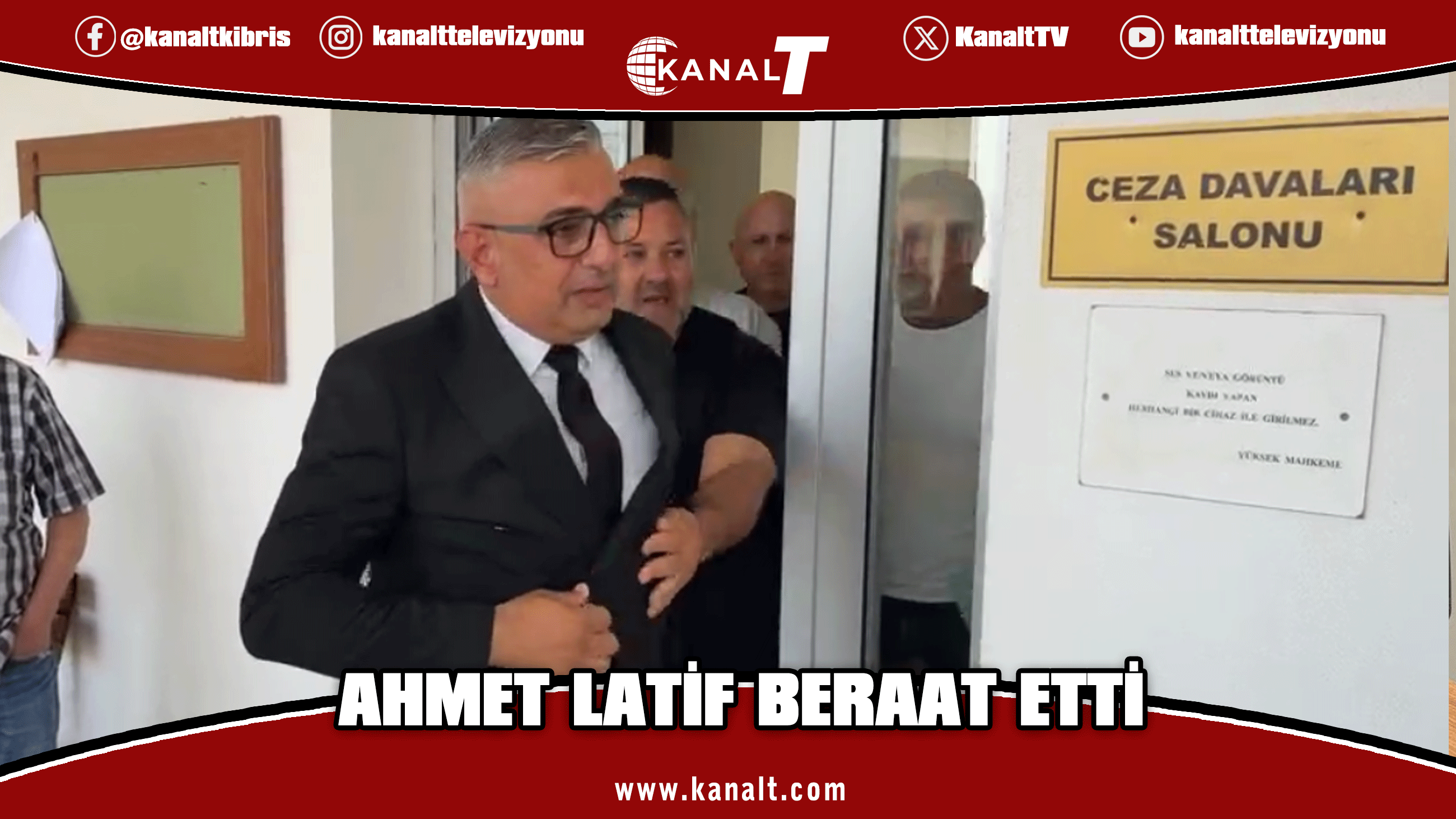 Mesarya Belediyesi Başkanı Ahmet Latif beraat etti