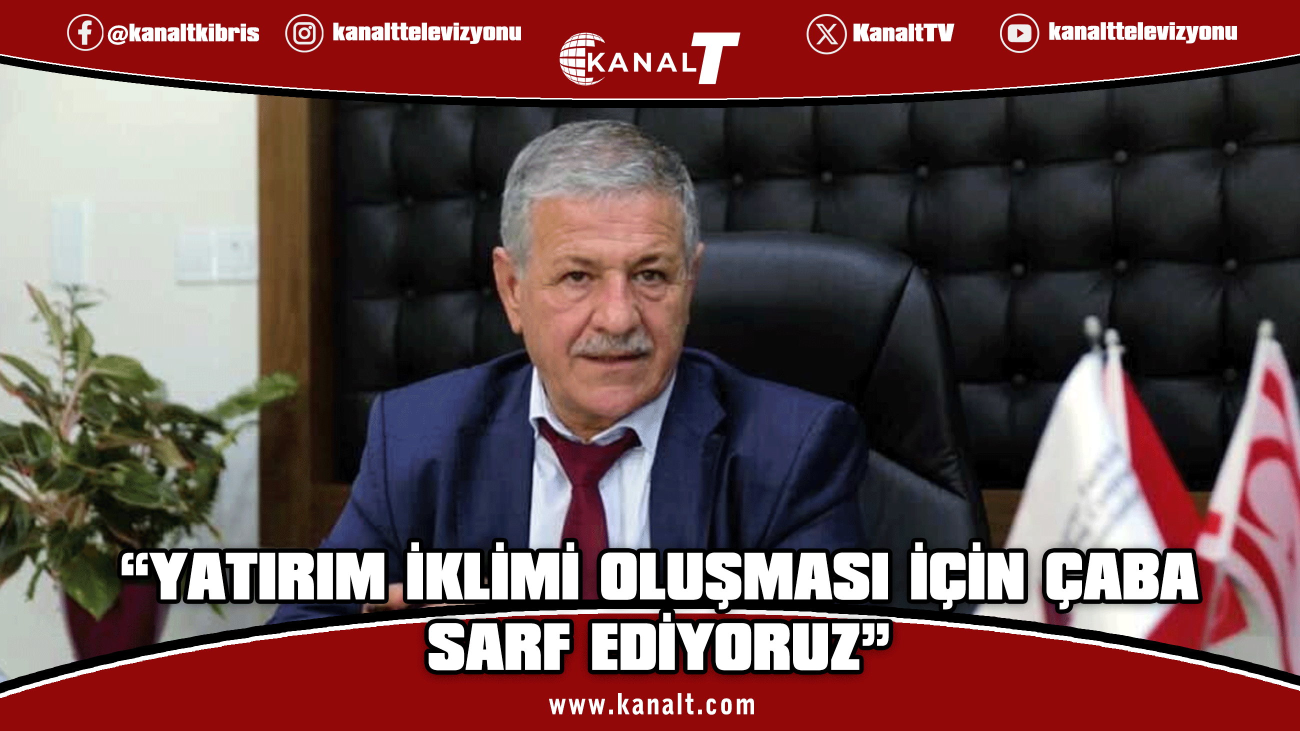 Gürcafer: Yatırım iklimi oluşması için çaba sarf ediyoruz