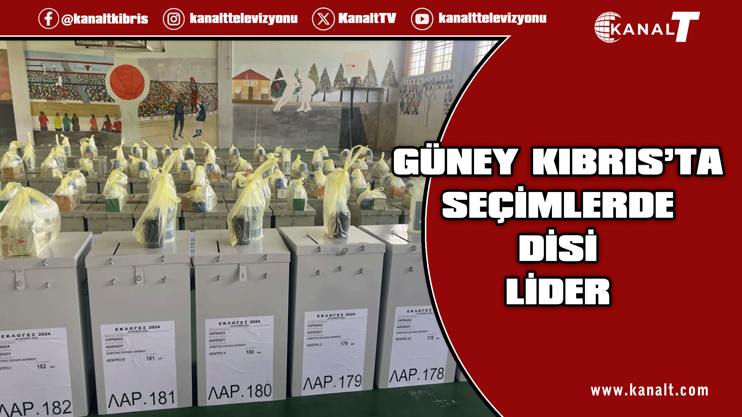 Güney Kıbrıs'taki seçimlerde DİSİ lider