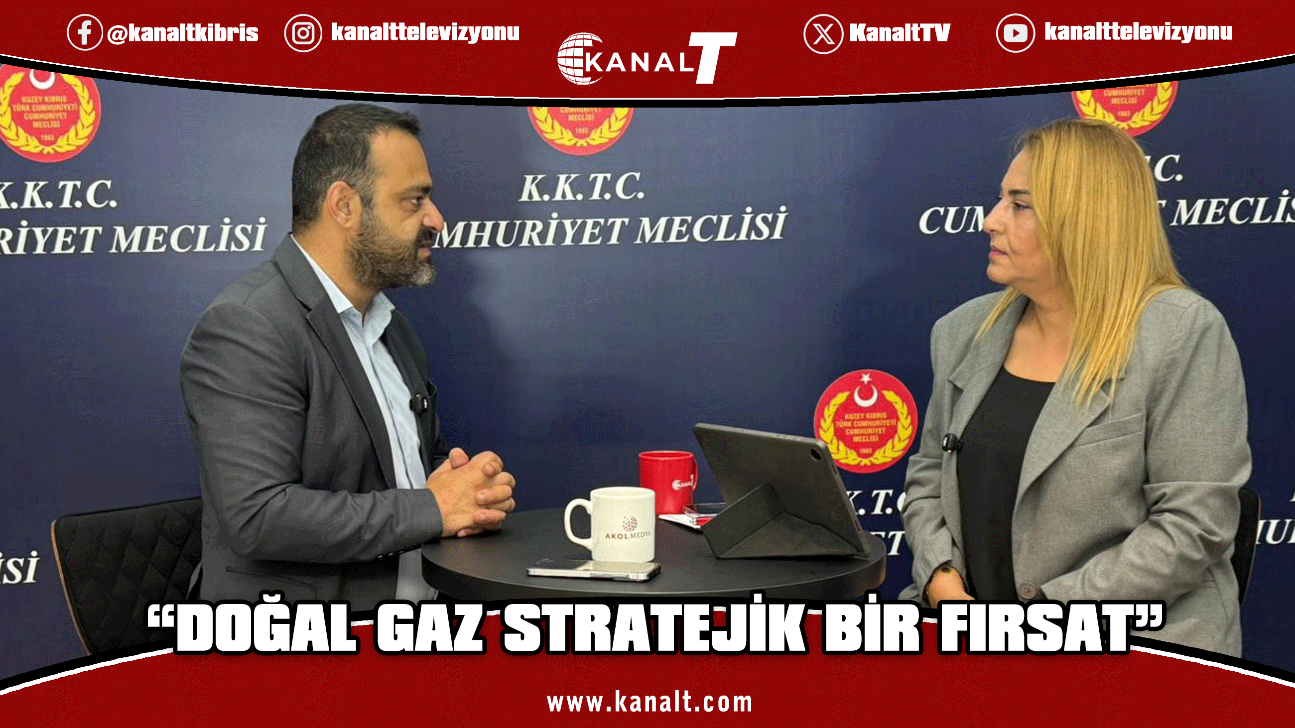Talat: Doğal gaz stratejik bir fırsat