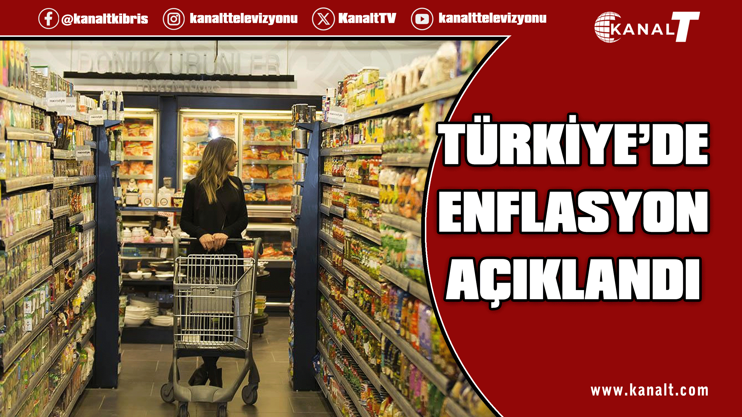 Türkiye'de Nisan enflasyonu açıklandı