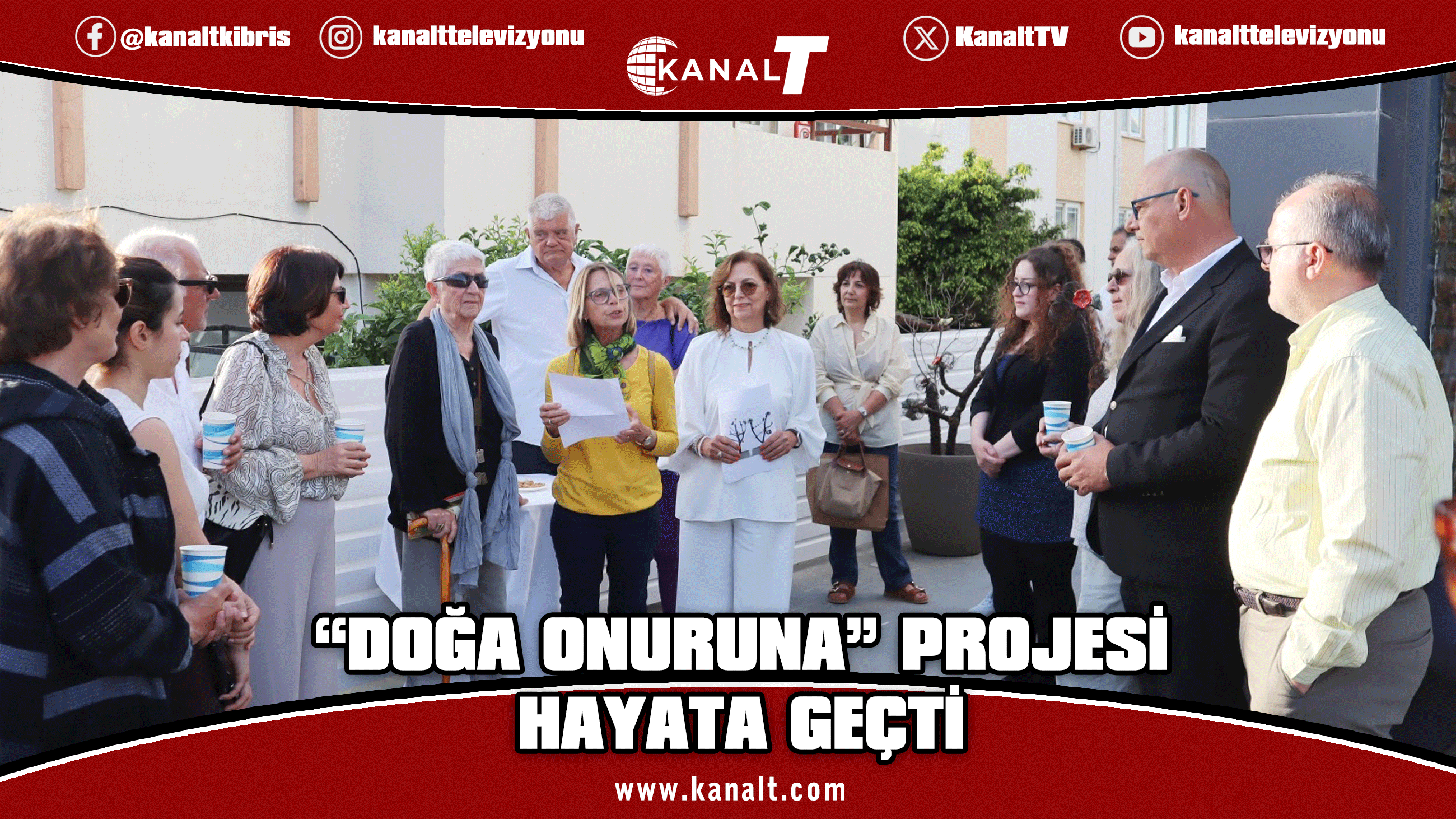 Girne’de Sanatla Dönüşen Bir Yaşam Alanı: “Doğa Onuruna” Projesi Hayata Geçti