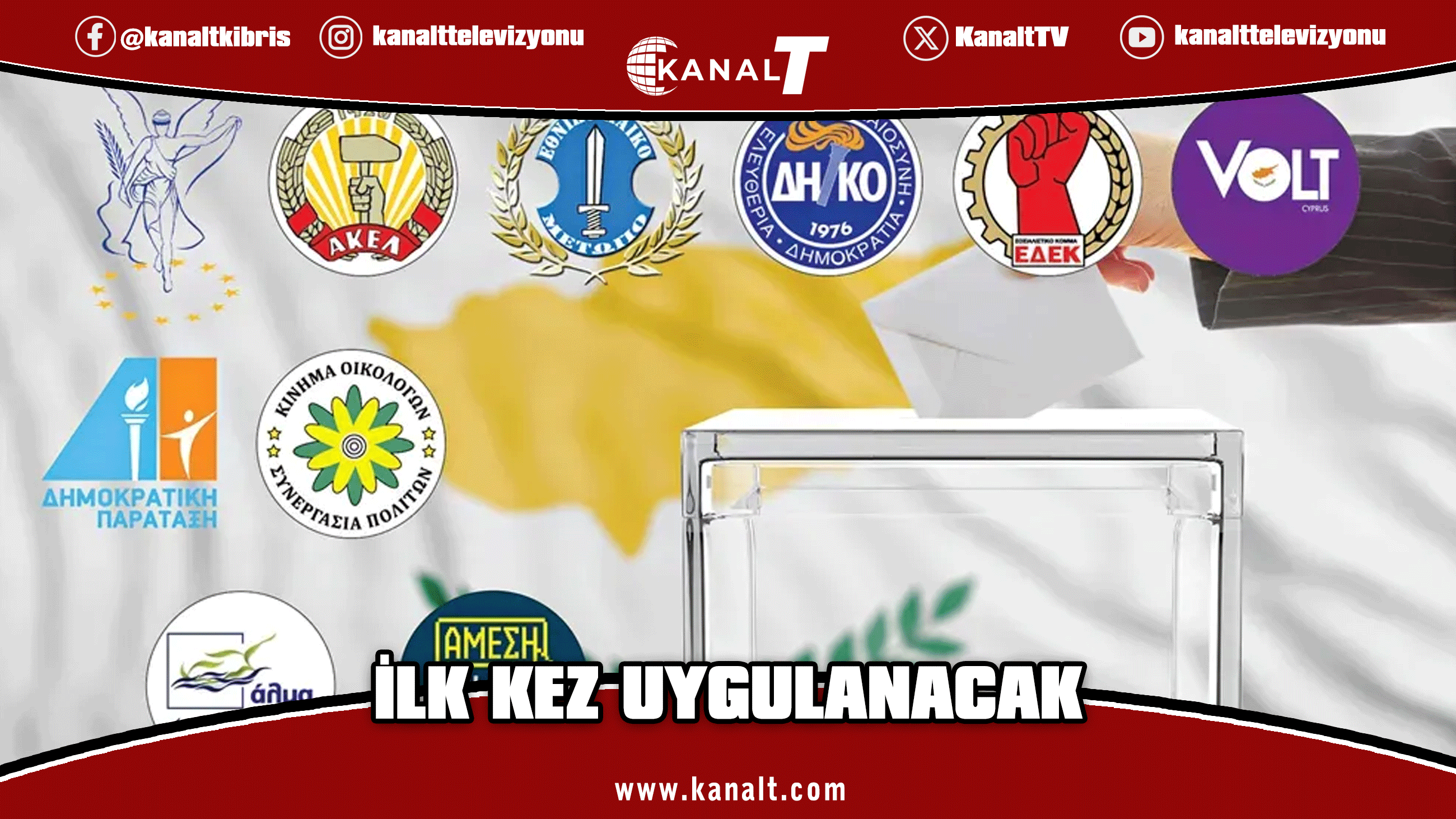 Güney Kıbrıs’taki seçimlerde dijital kimlikle de oy verilebilecek
