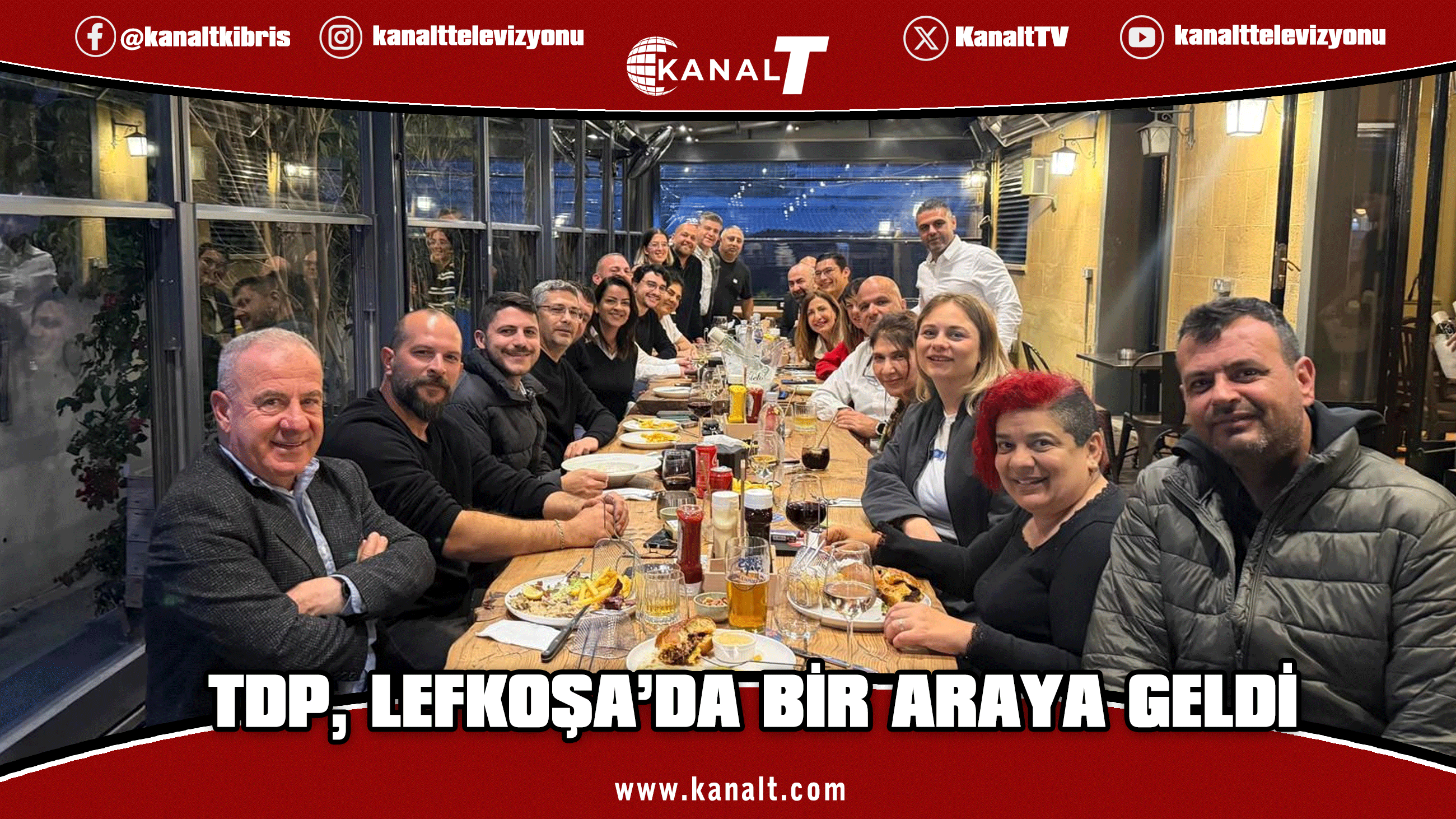 TDP Lefkoşa İlçesi PM üyeleri ve Gençlik Örgütü temsilcileriyle bir araya geldi