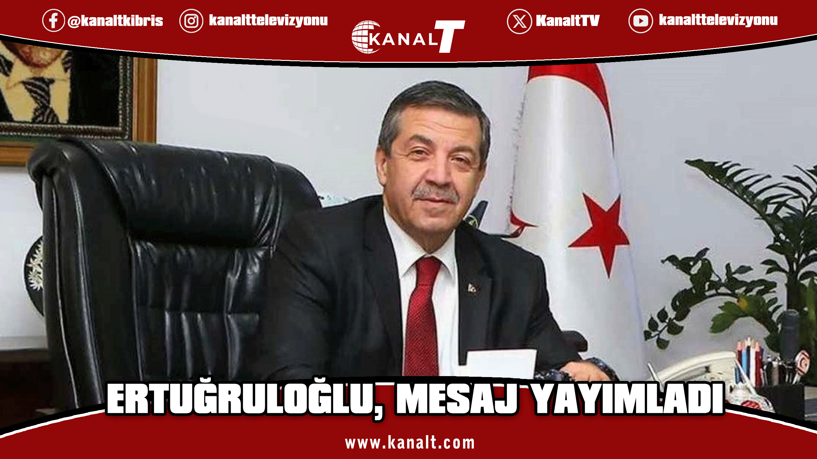 Tahsin Ertuğruloğlu: 19 Mayıs ruhu, Kıbrıs Türk halkının varoluş mücadelesinde ilham kaynağı oldu