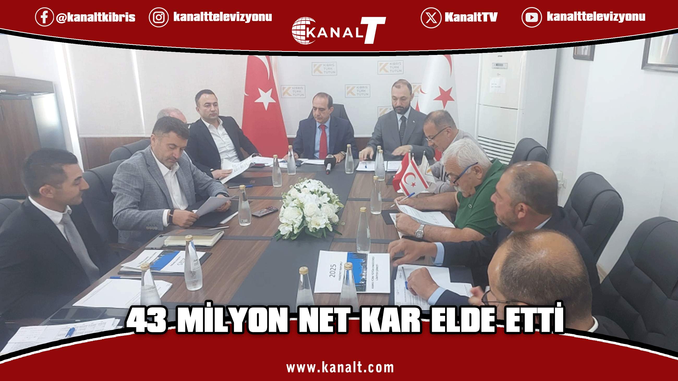 Kıbrıs Türk Tütün Endüstrisi’nin 2025’te devlete ödediği fon ve vergi 160 milyon TL