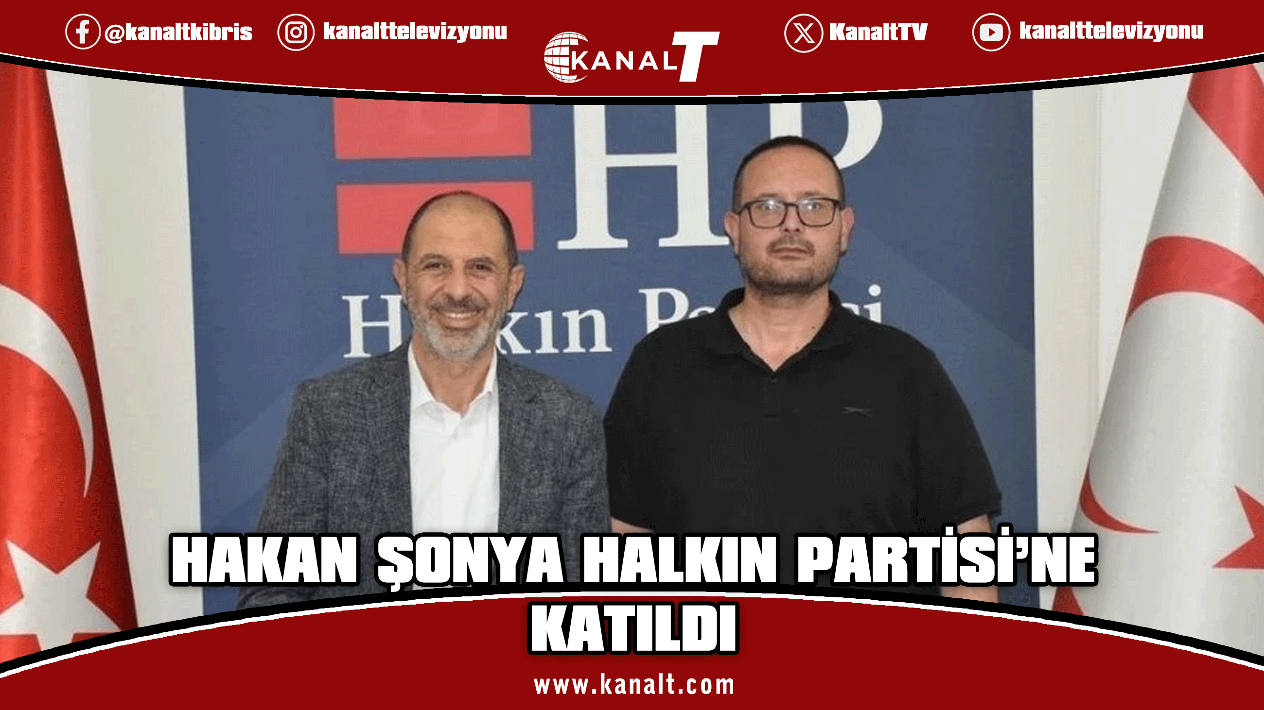 Hakan Şonya Halkın Partisi’ne katıldı