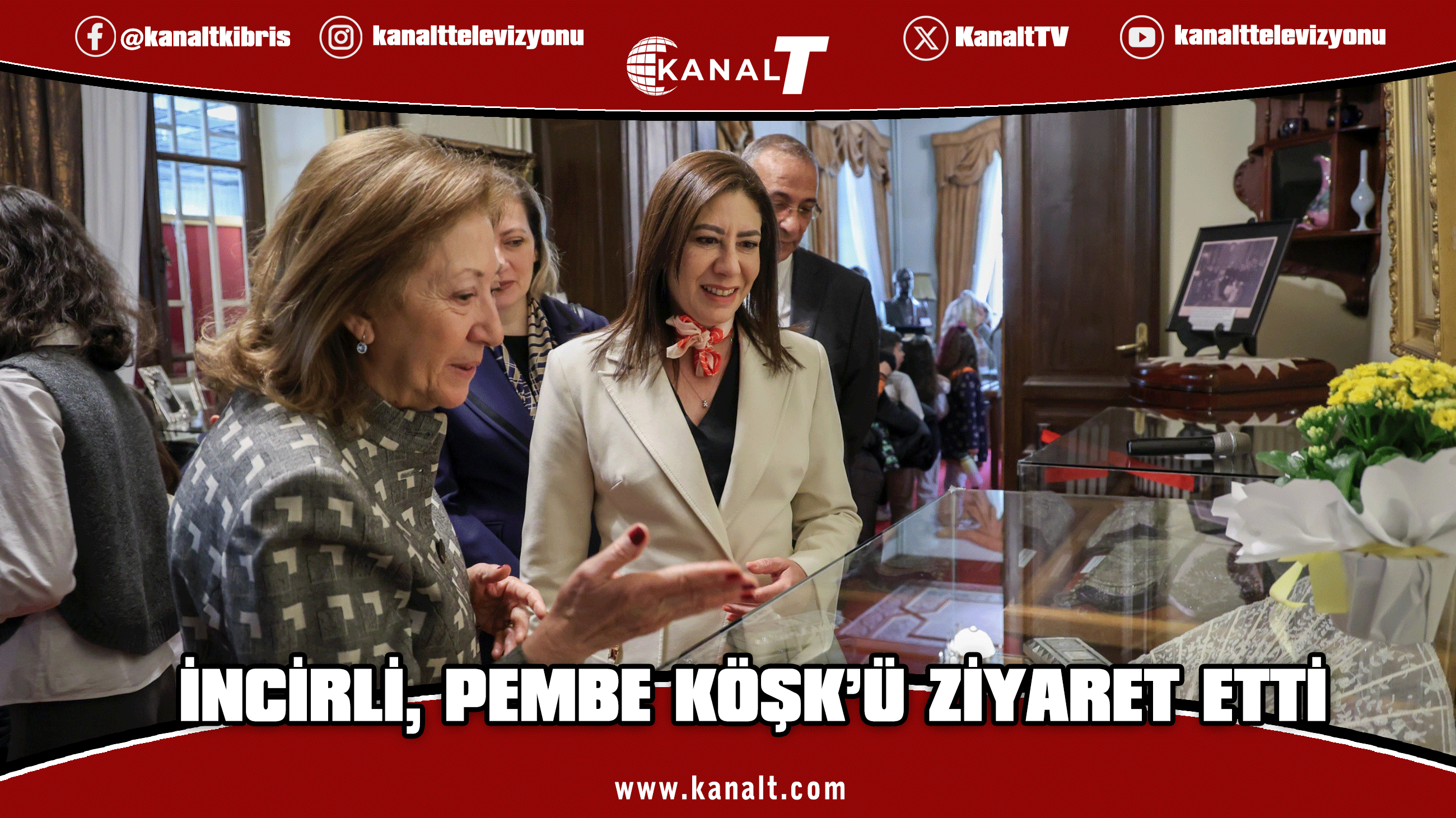 İncirli, İnönü ailesinin davetiyle Pembe Köşk’te ağırlandı